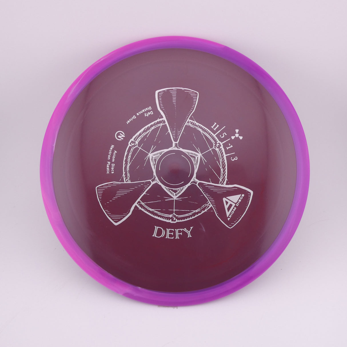 Axiom Neutron Defy 155-159g slightly overstable distance driver disc golf disc