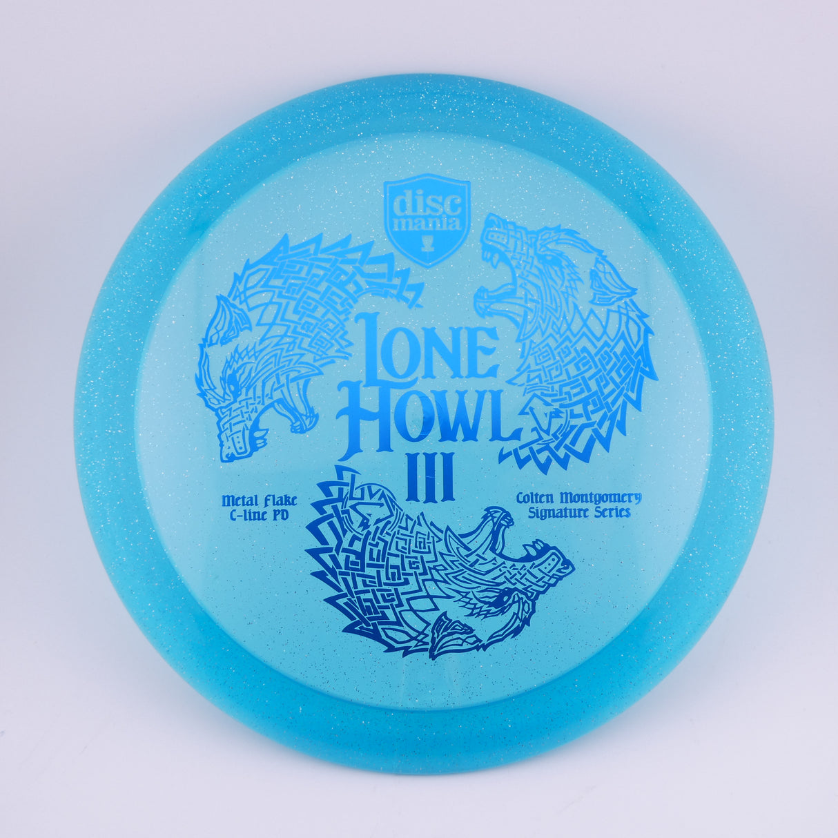 Discmania Metal Flake C-Line PD - Lone Howl 3 173-176g control driver disc golf disc
