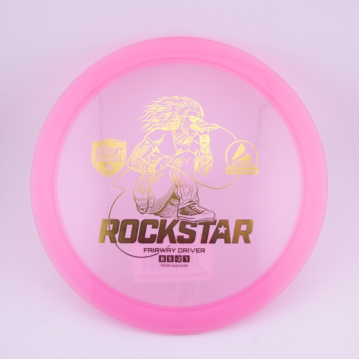 Discmania Active Premium Rockstar 165-170g fairway driver disc golf disc