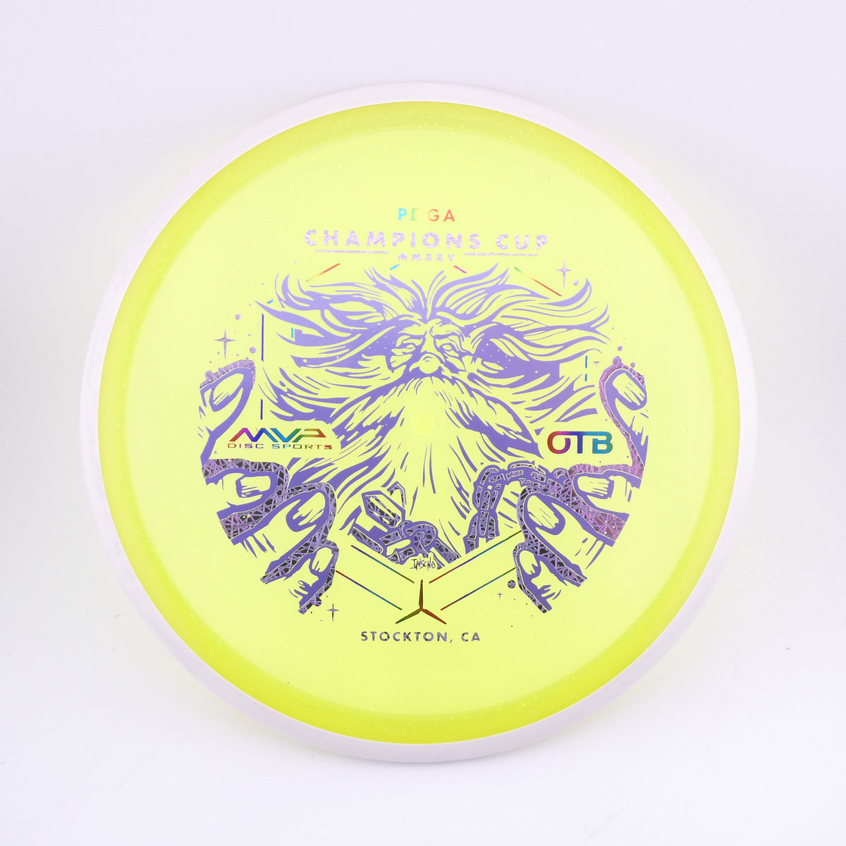 Axiom Particle Glow Proton Hex - OTB Open Edition (Pro Shop Only) stable midrange disc golf disc