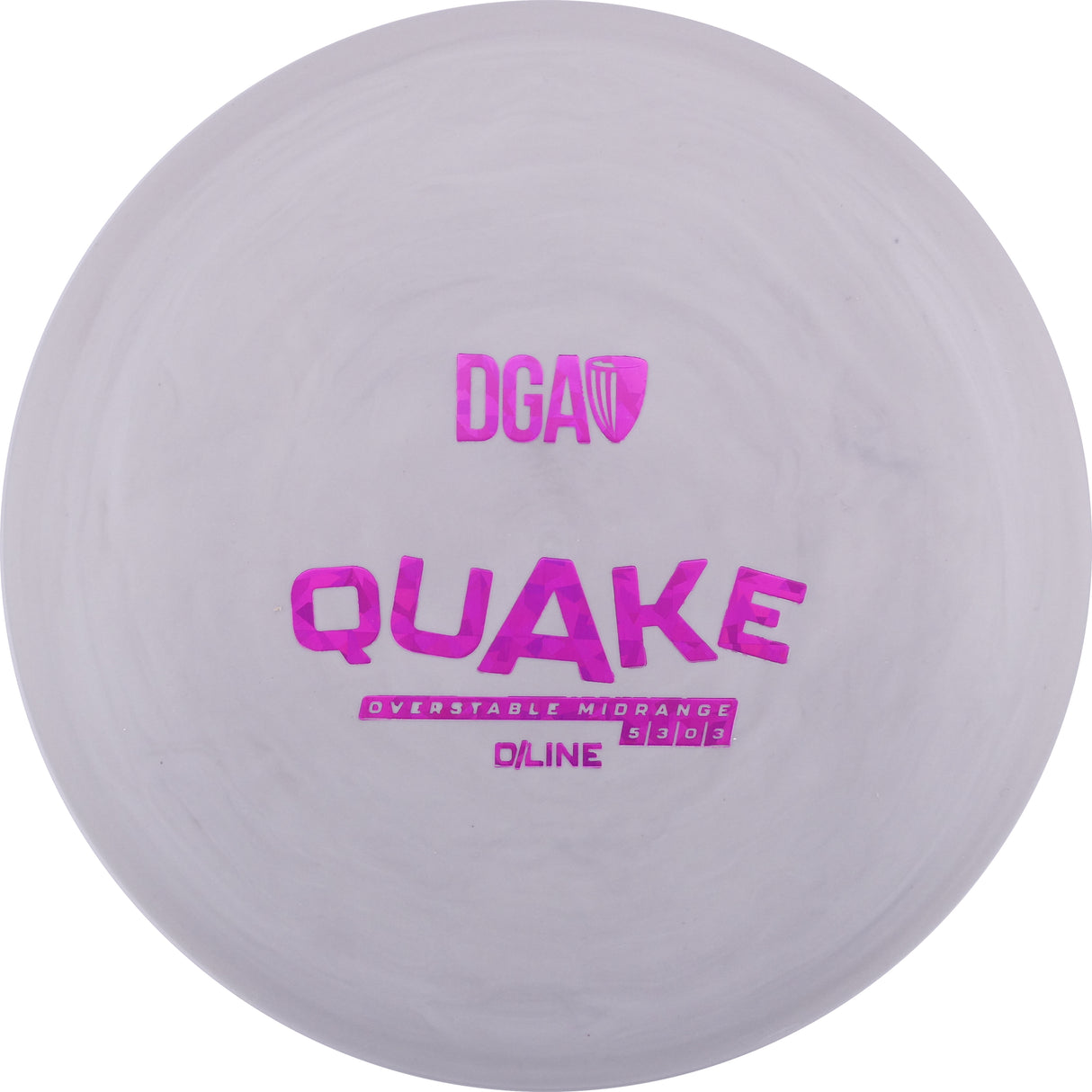 DGA D Line Quake 173-174g midrange disc golf disc