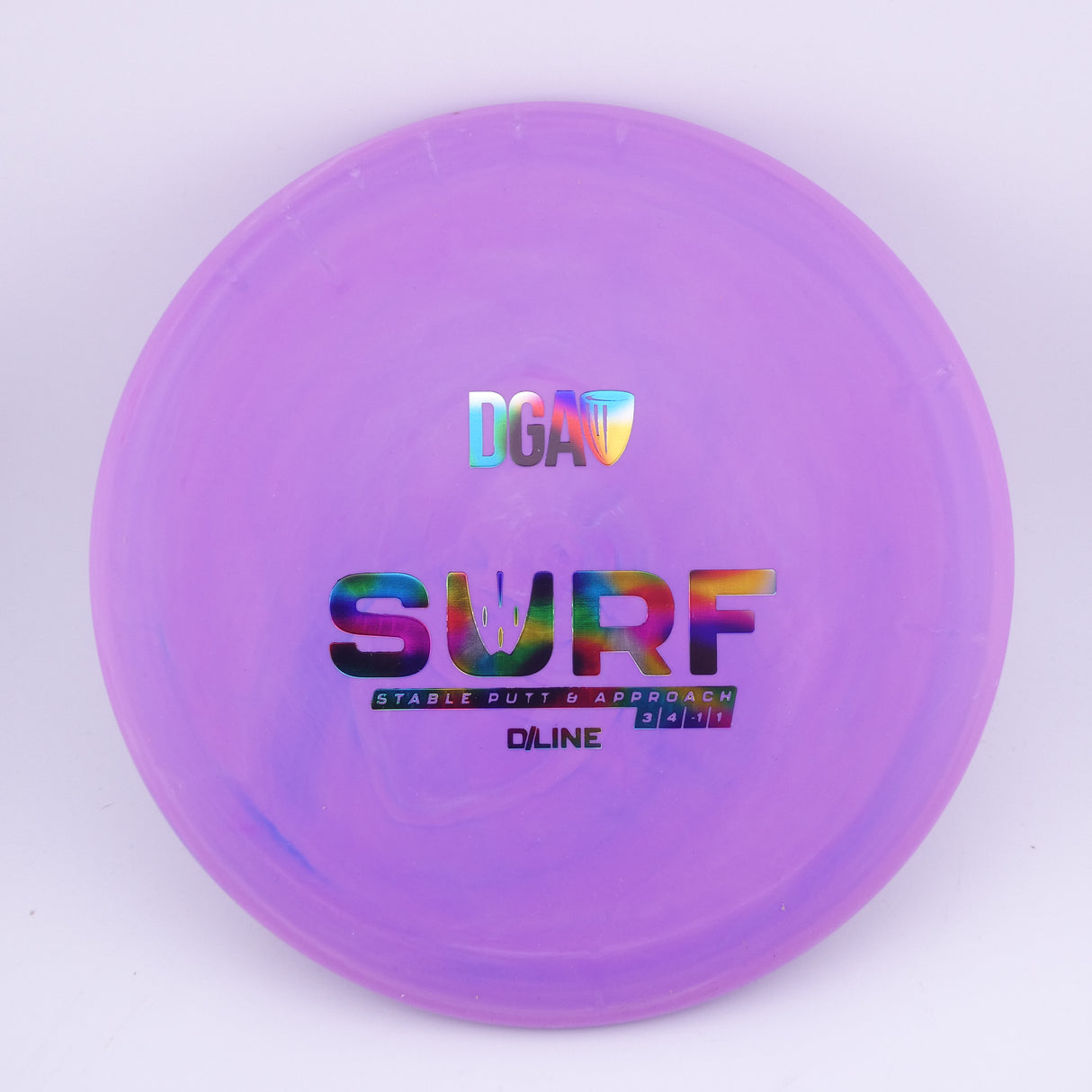 DGA D Line Surf 173-174g slightly understable putt & approach disc disc golf disc