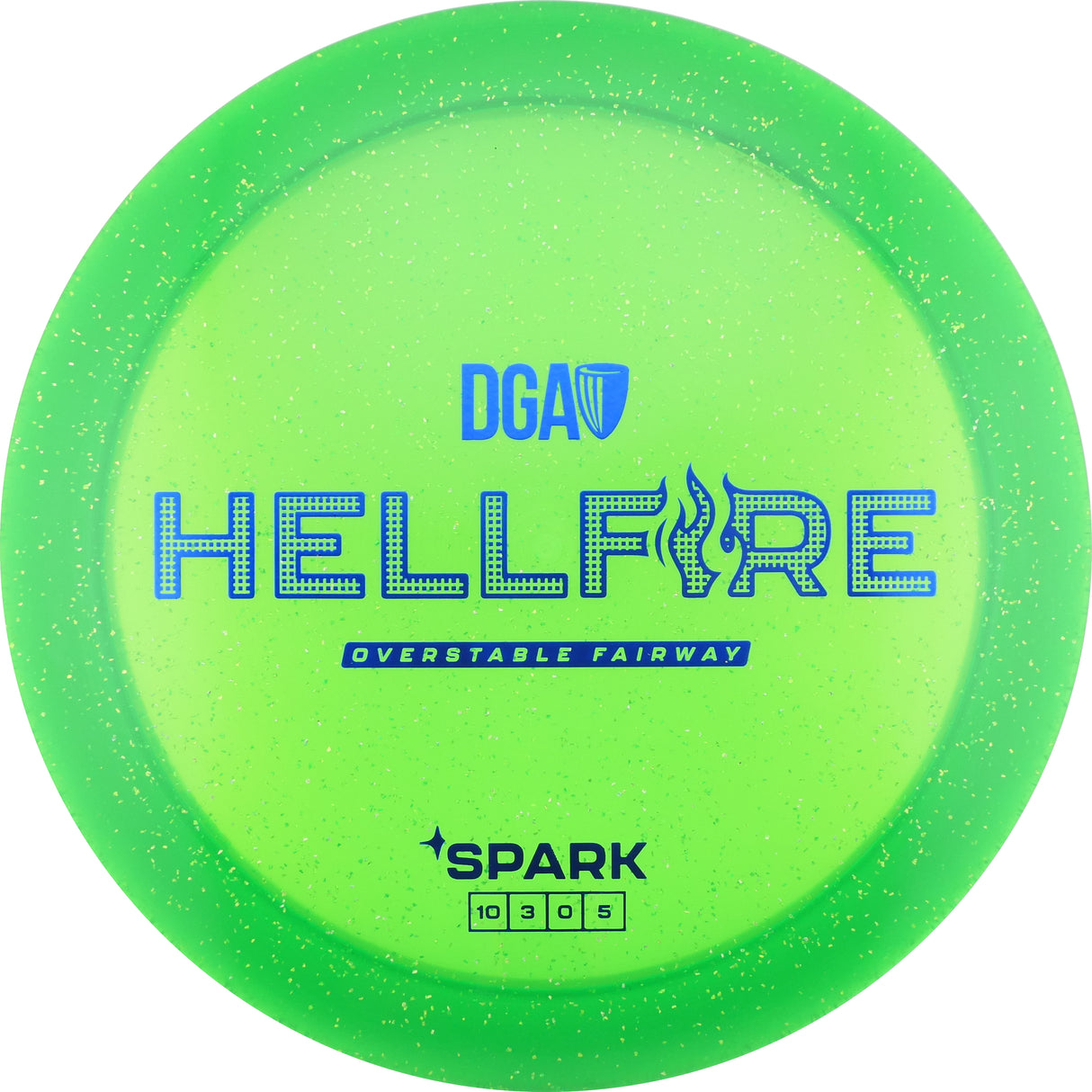 DGA Spark Hellfire 173-174g control driver disc golf disc
