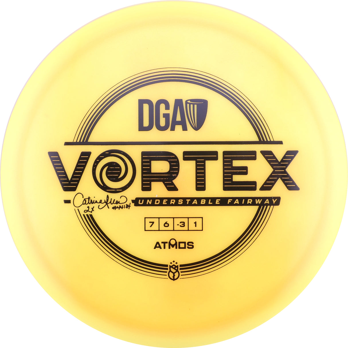DGA Atmos Vortex 173-174g fairway driver disc golf disc