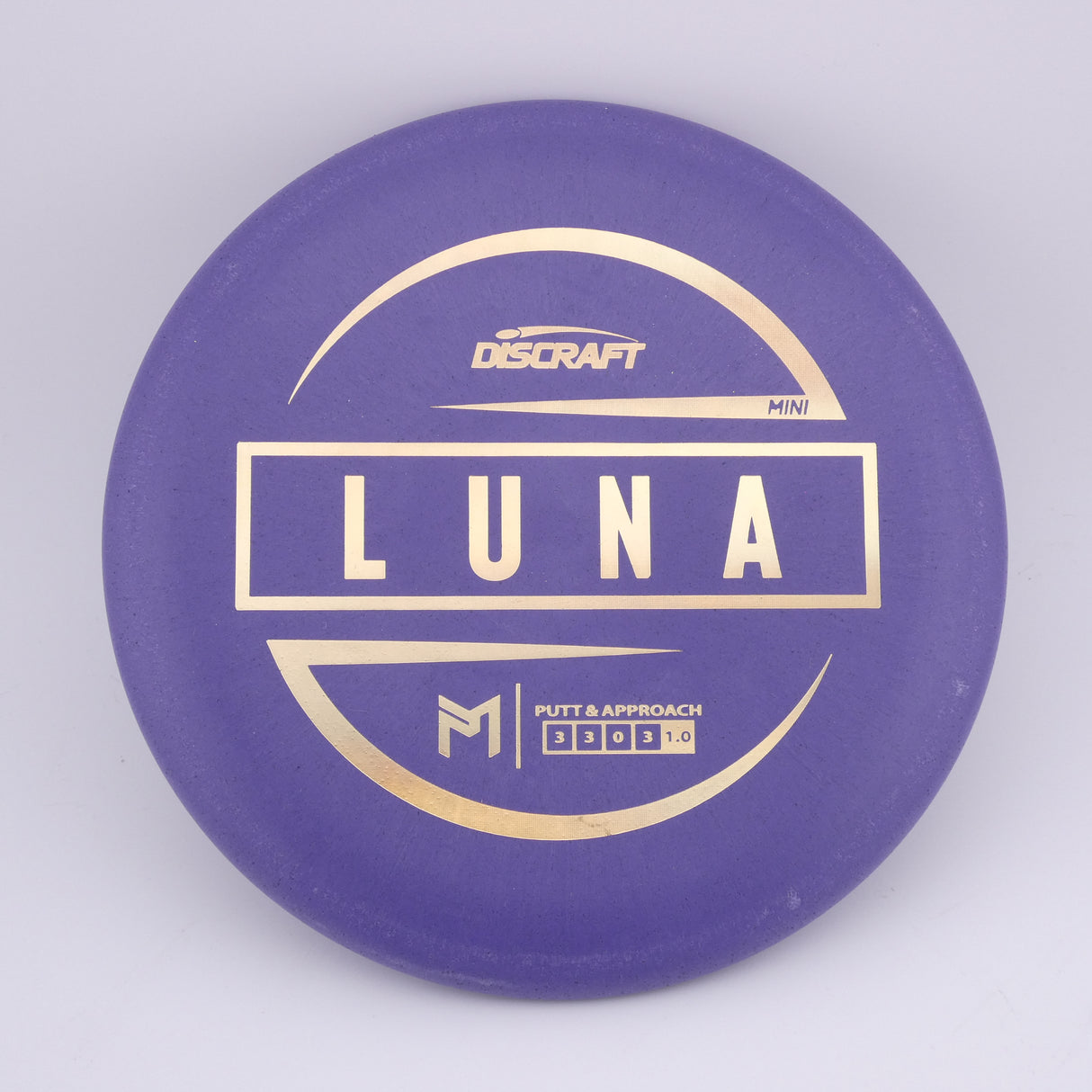 Paul McBeth Mini Luna - disc golf mini marker