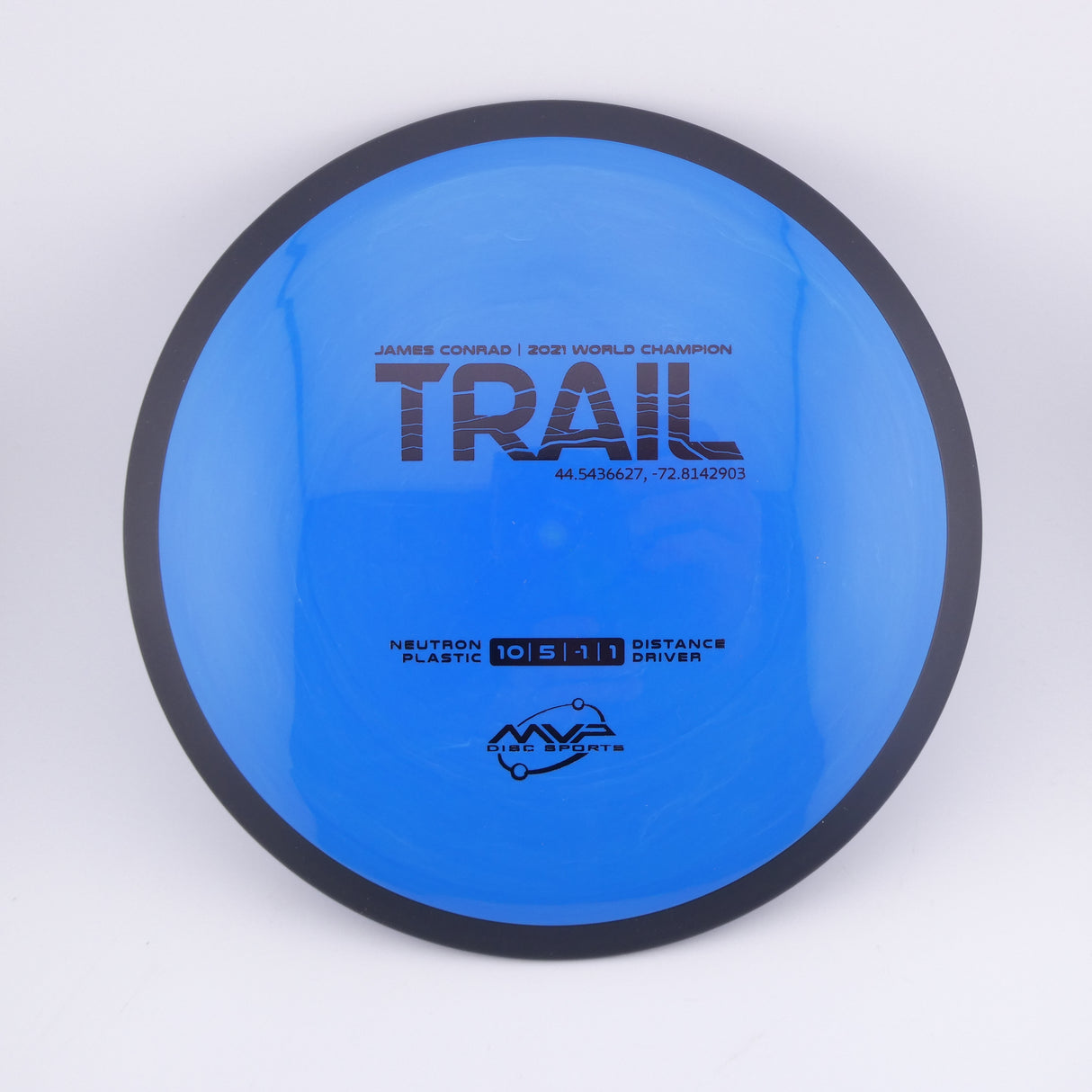 MVP Neutron Trail 165-169g slightly understable distance driver disc golf disc