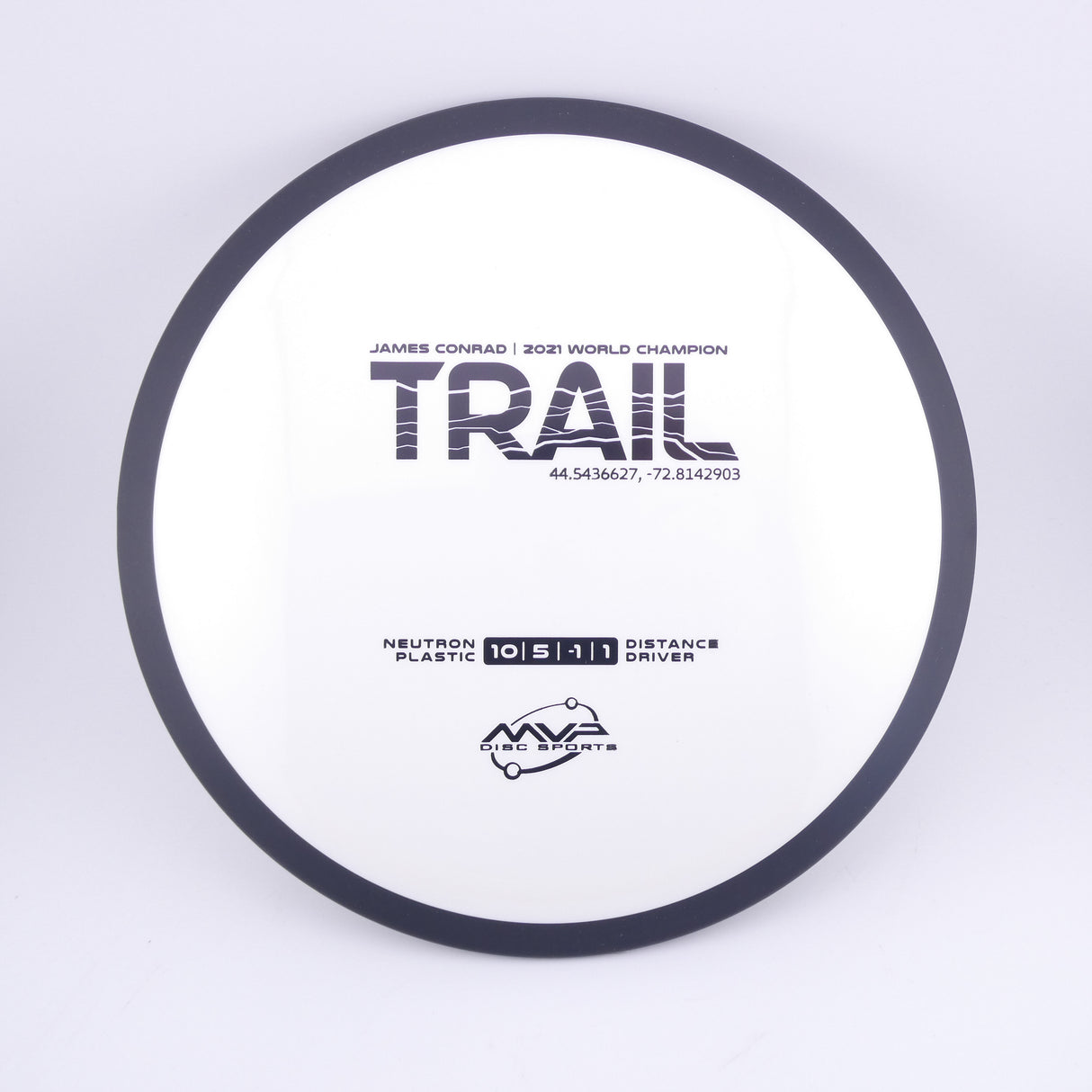 MVP Neutron Trail 165-169g slightly understable distance driver disc golf disc