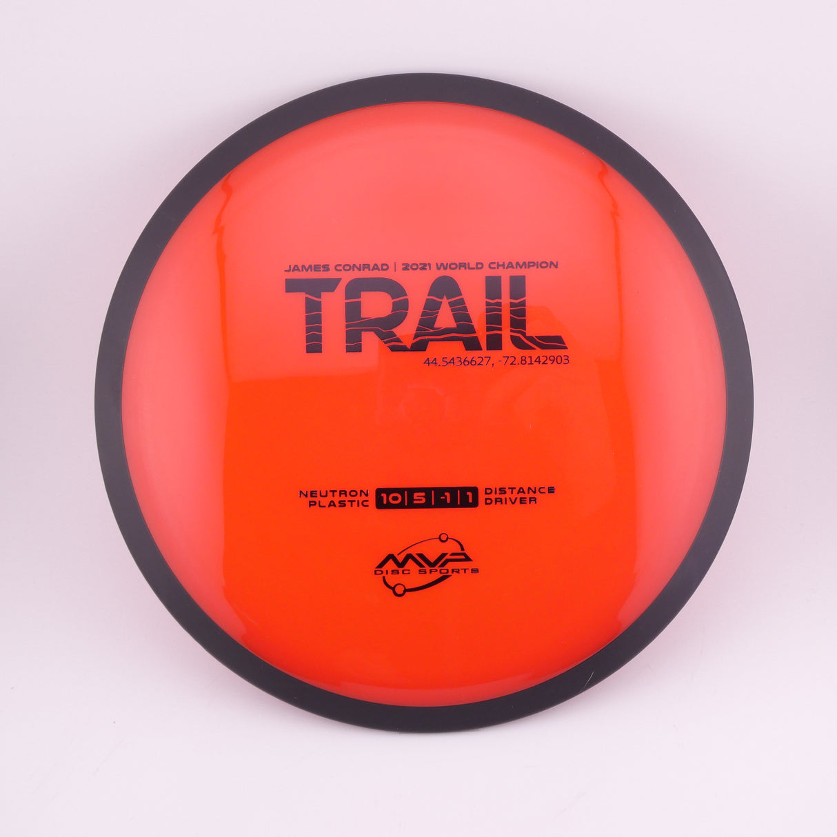 MVP Neutron Trail 165-169g slightly understable distance driver disc golf disc
