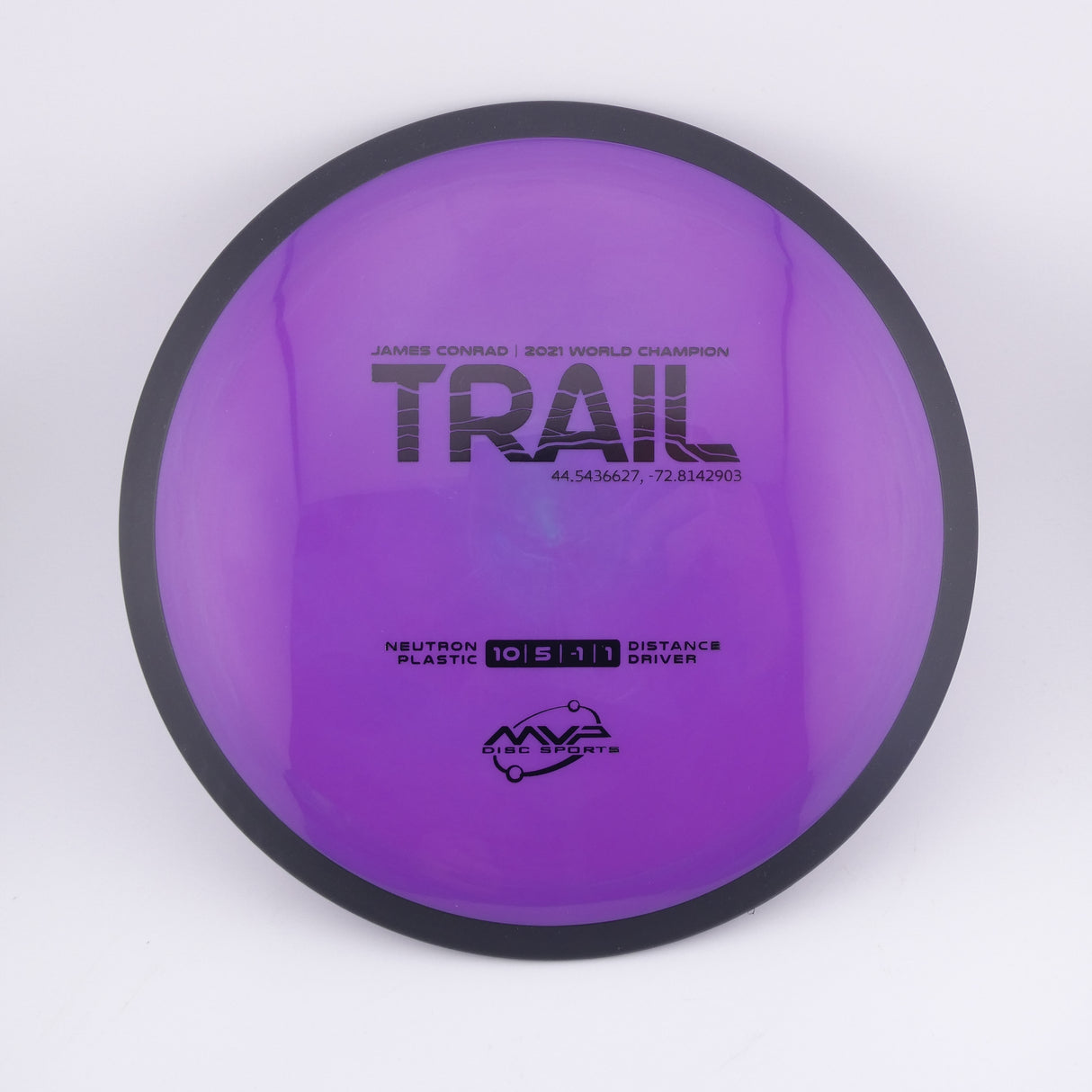 MVP Neutron Trail 165-169g slightly understable distance driver disc golf disc