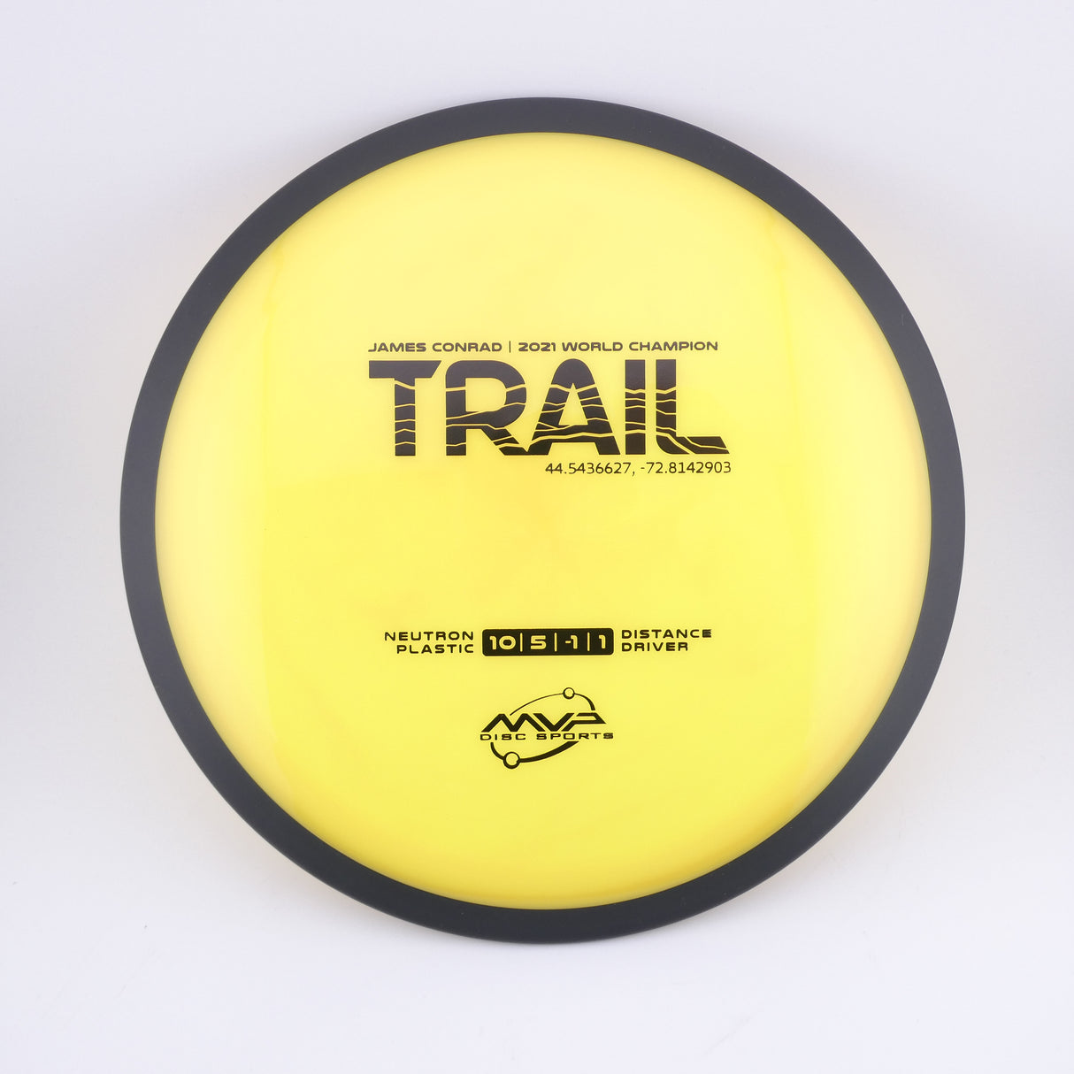 MVP Neutron Trail 165-169g slightly understable distance driver disc golf disc