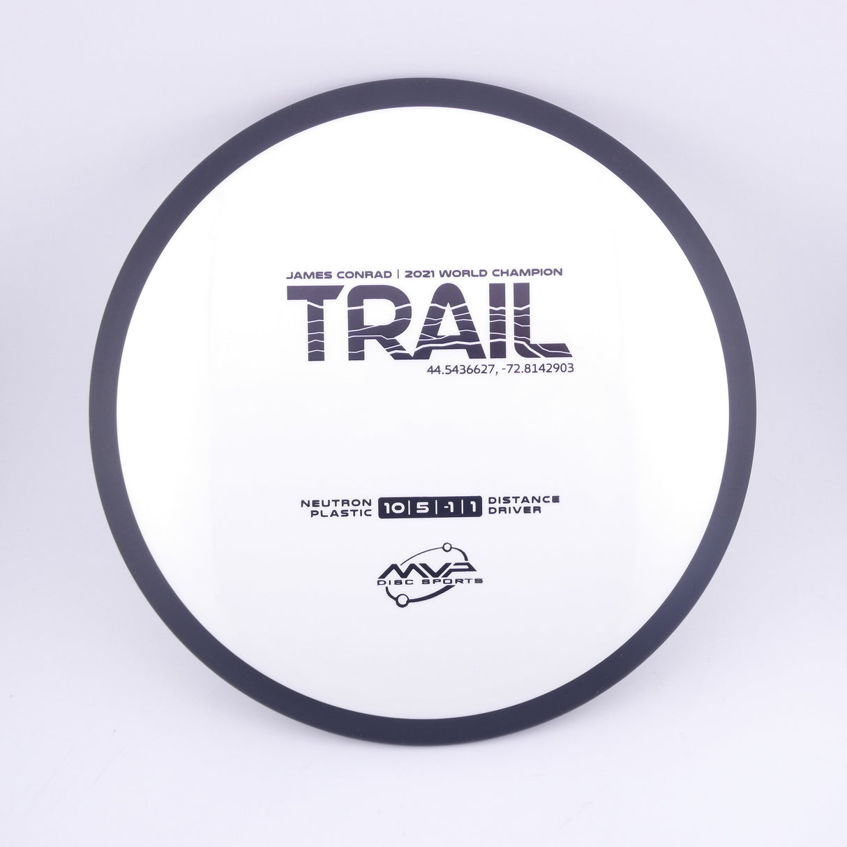 MVP Neutron Trail 170-175g slightly understable distance driver disc golf disc