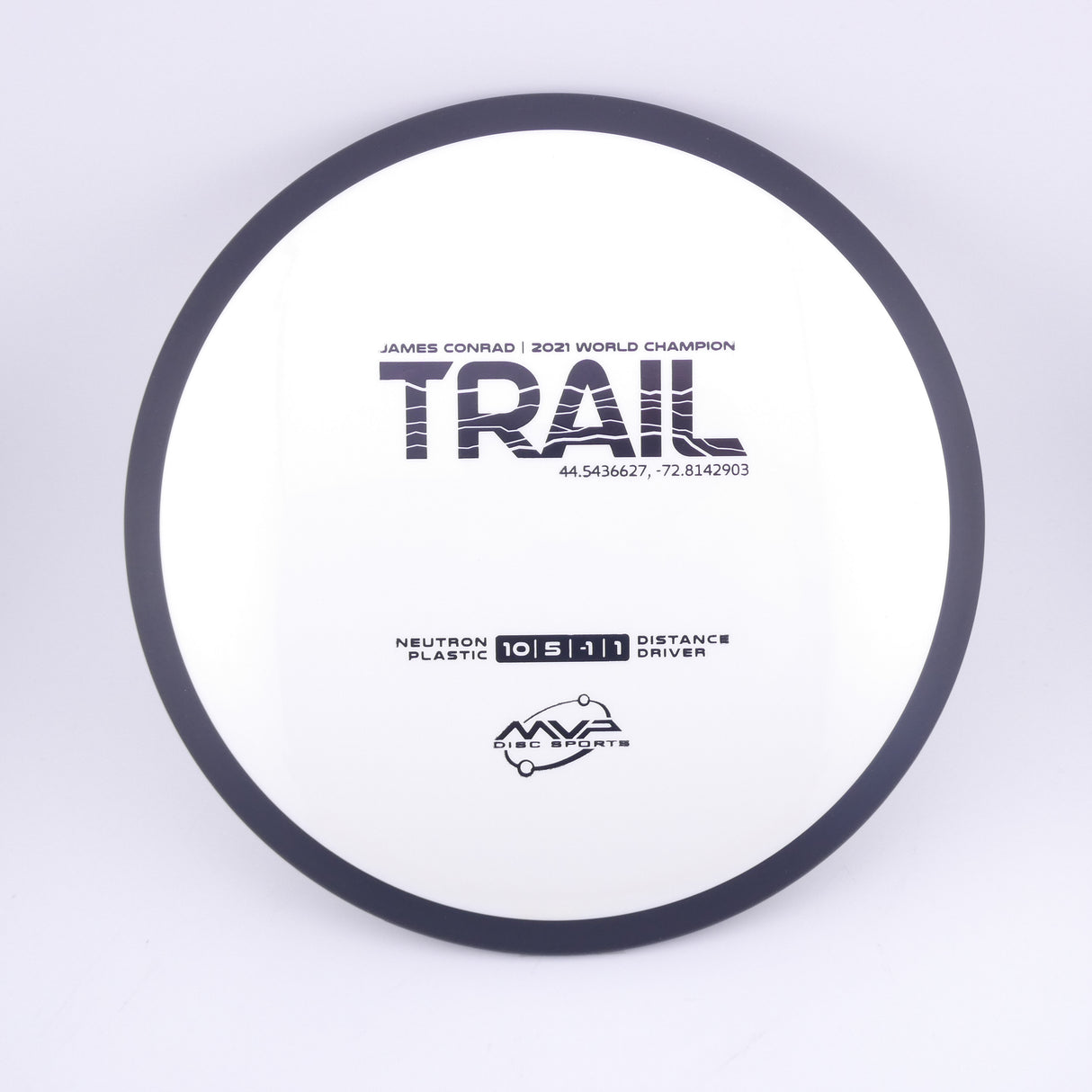 MVP Neutron Trail 170-175g slightly understable distance driver disc golf disc