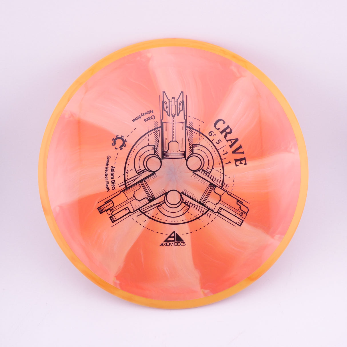 Axiom Cosmic Neutron Crave 155-159g stable fairway driver disc golf disc