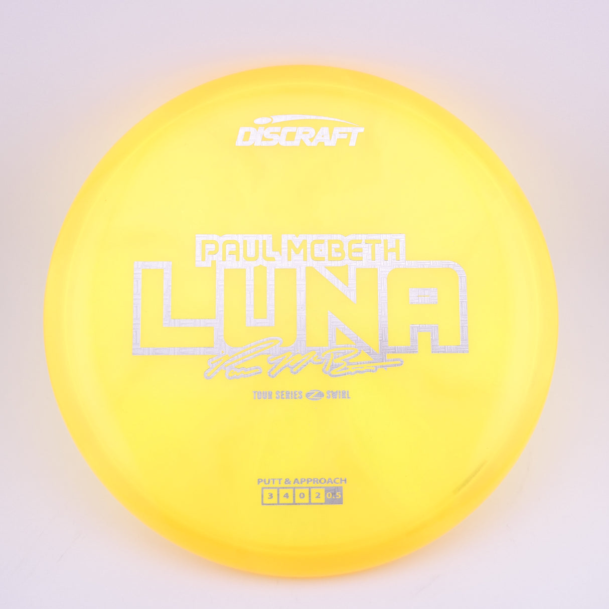 2025 Paul McBeth Tour Series Luna stable putt & approach disc disc golf disc