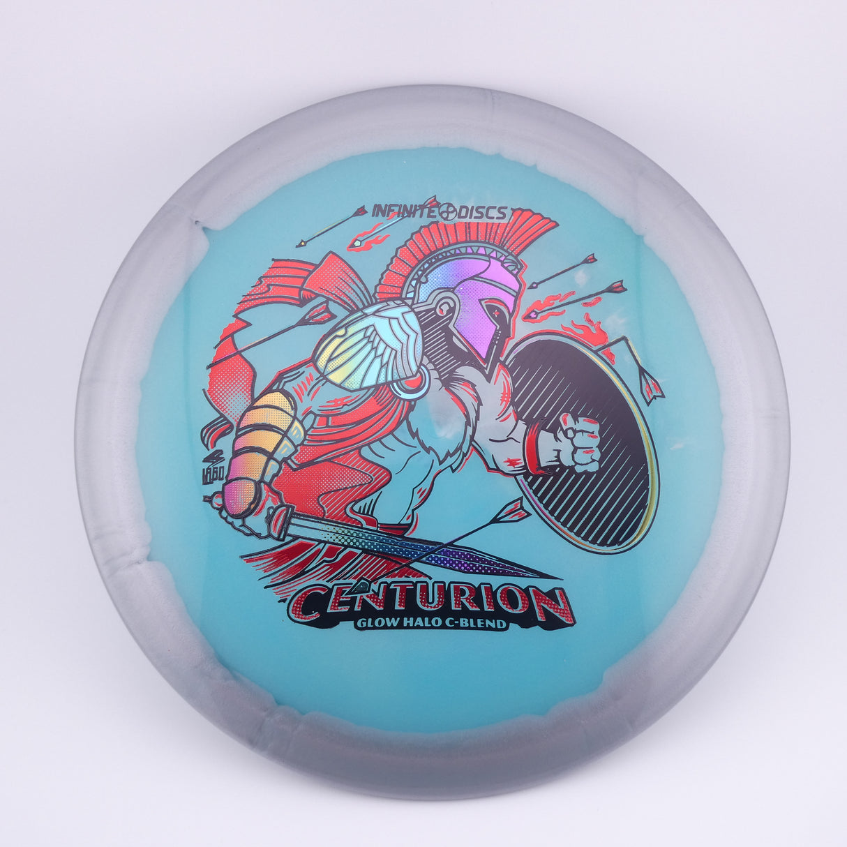 Infinite Halo C-Blend Glow Centurion 173-176g stable control driver disc golf disc
