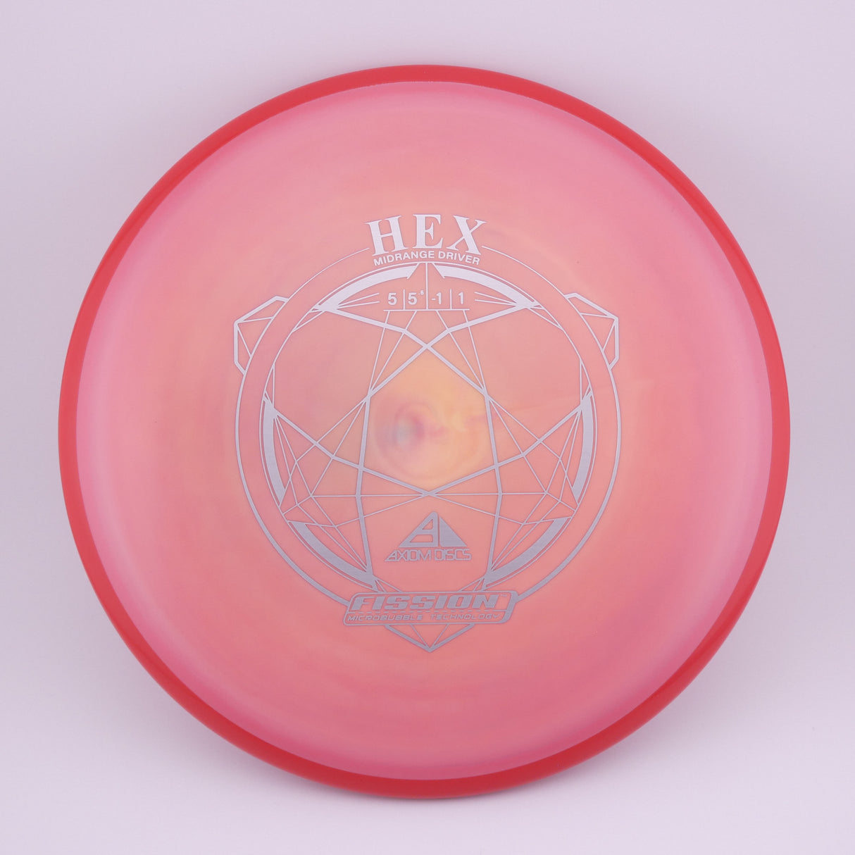 Axiom Fission Hex 165-169g stable midrange disc golf disc