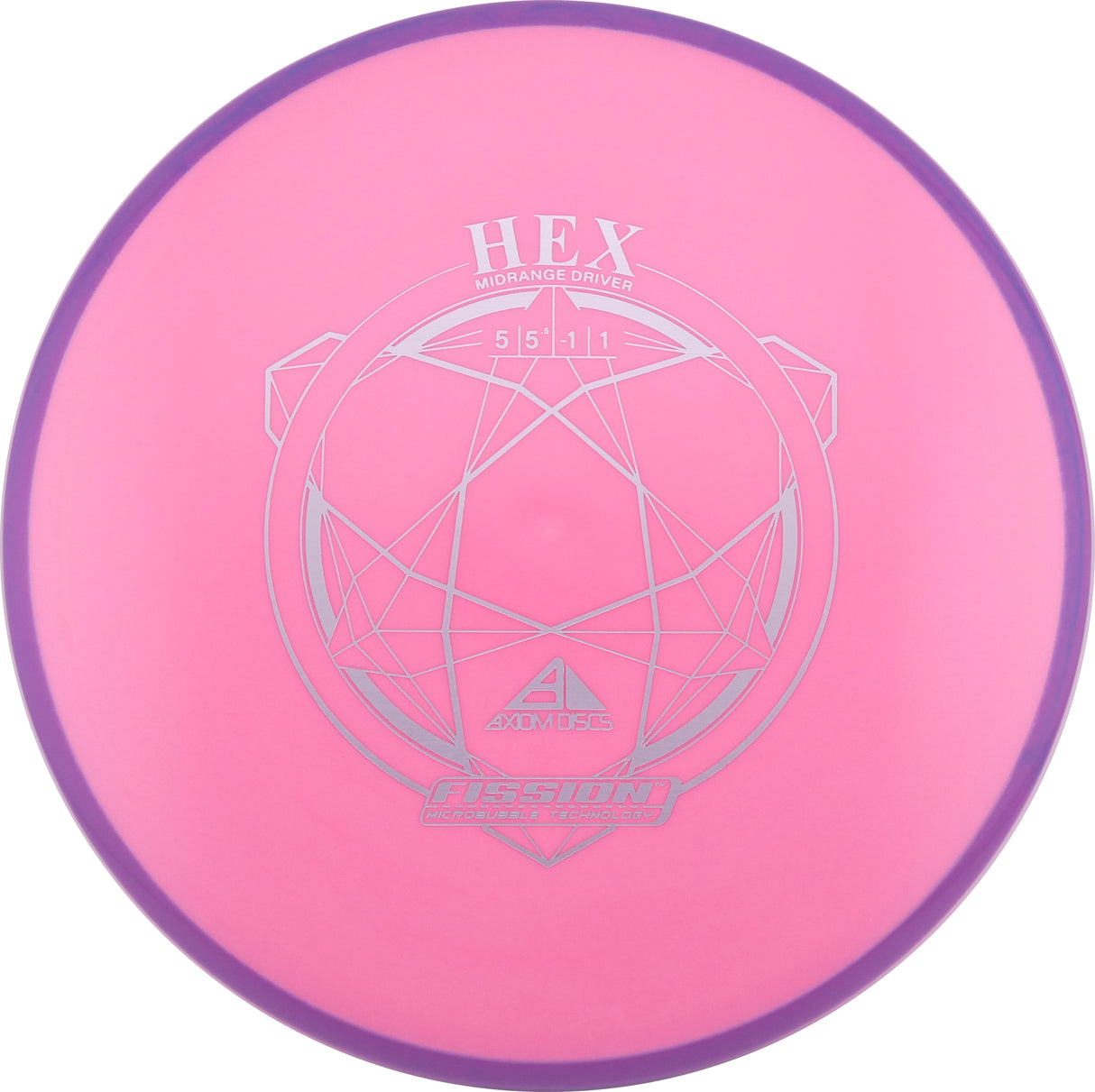 Axiom Fission Hex 170-175g stable midrange disc golf disc