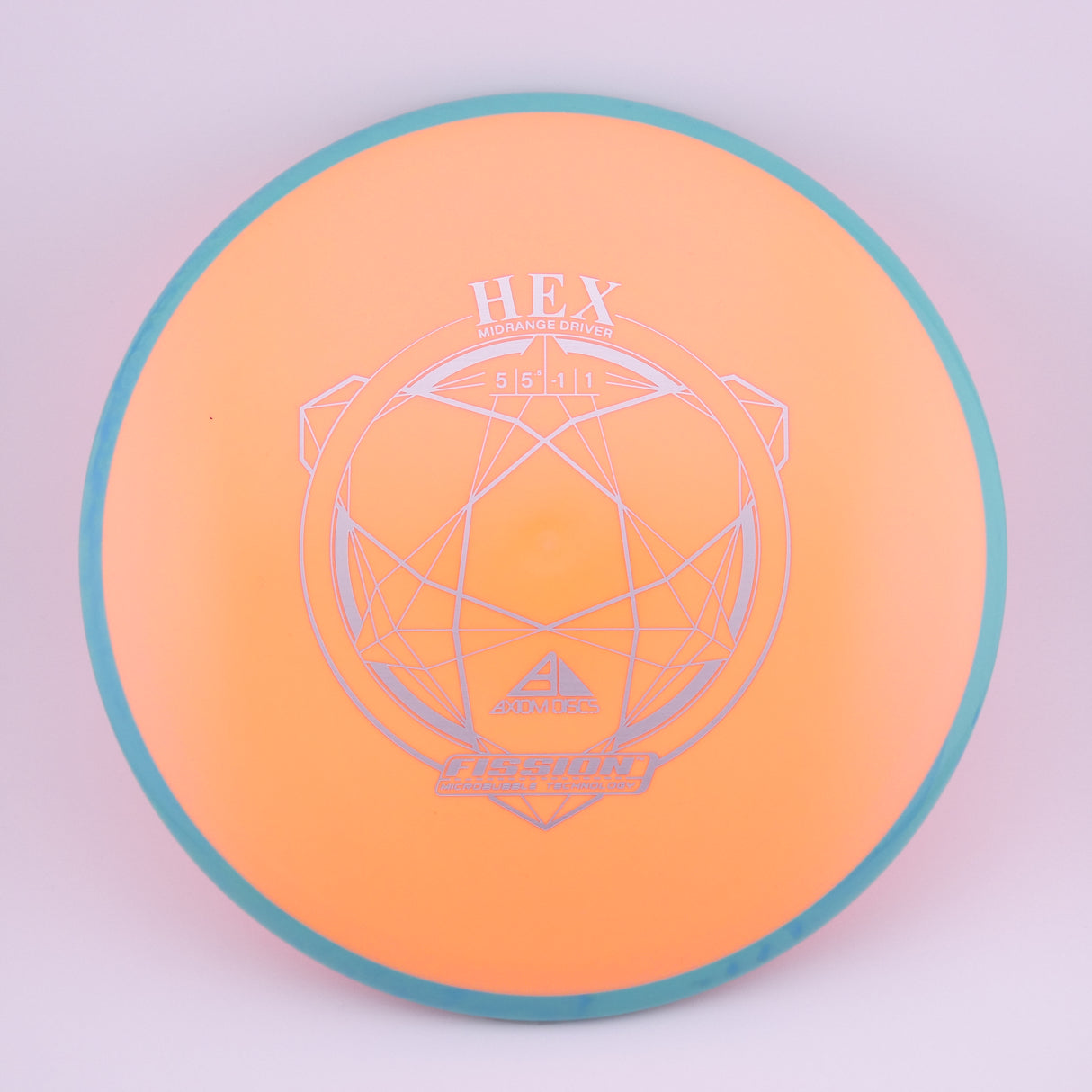 Axiom Fission Hex 155-159g stable midrange disc golf disc