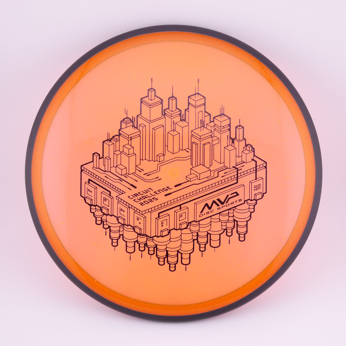 MVP Particle Glow Proton Uplink - 2025 Circuit Challenge understable midrange disc golf disc