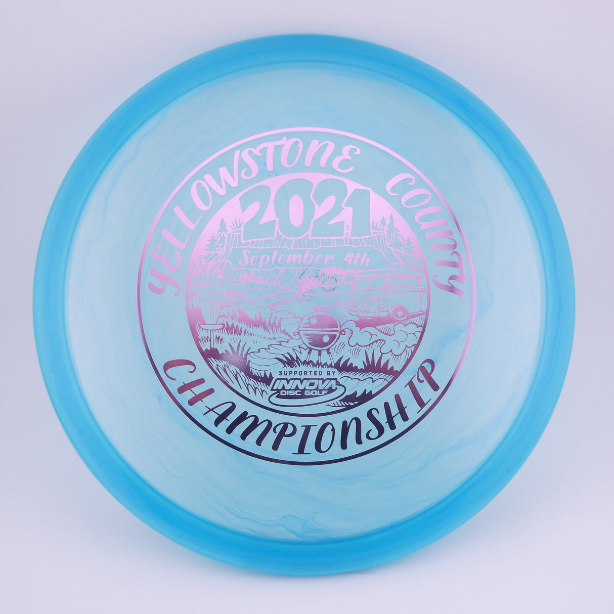Innova Champion Shark – 2021 Yellowstone County Championship (Top Tier Vault) midrange disc golf disc