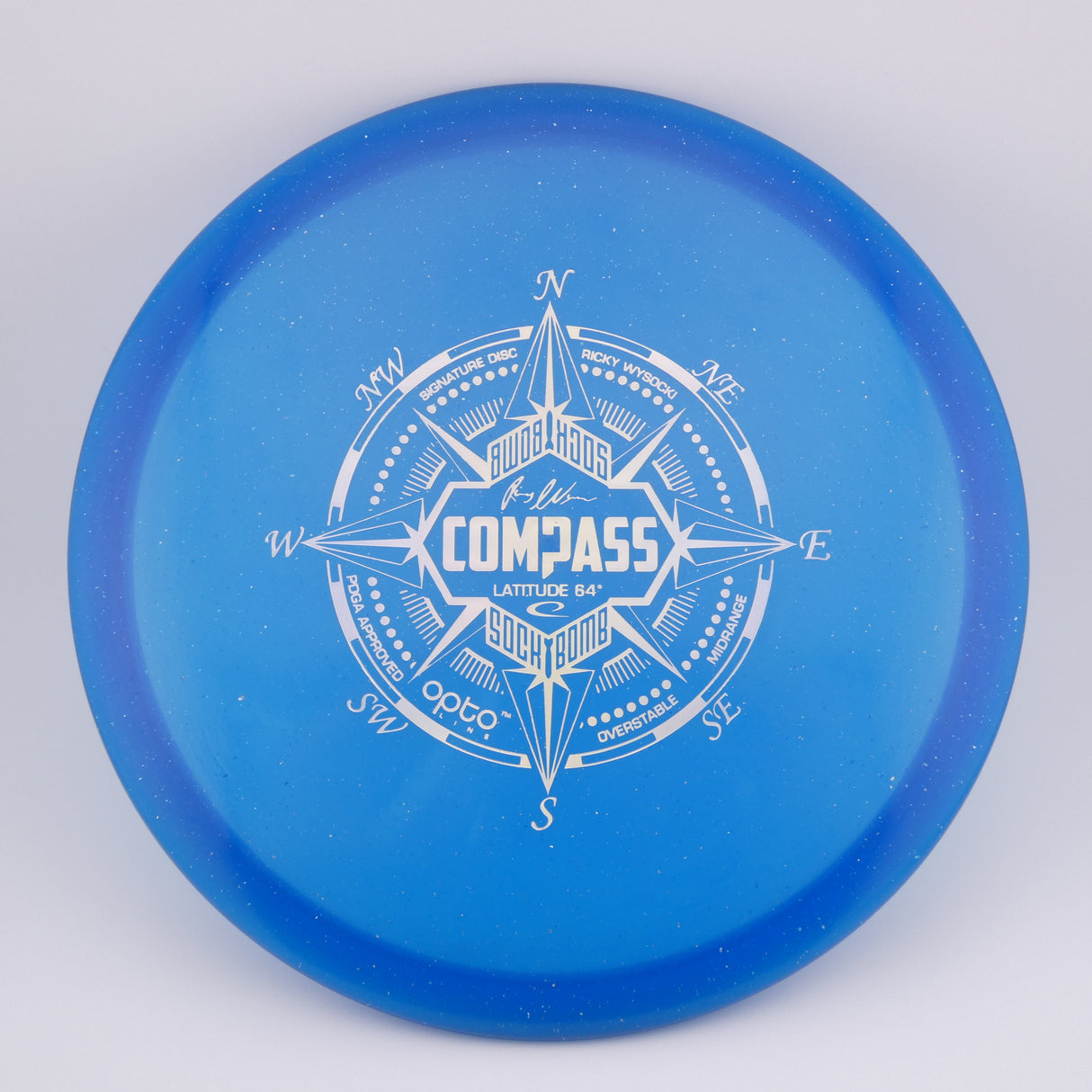 Latitude 64 Opto Compass – Ricky Wysocki Signature Series (Top Tier Vault) disc golf disc