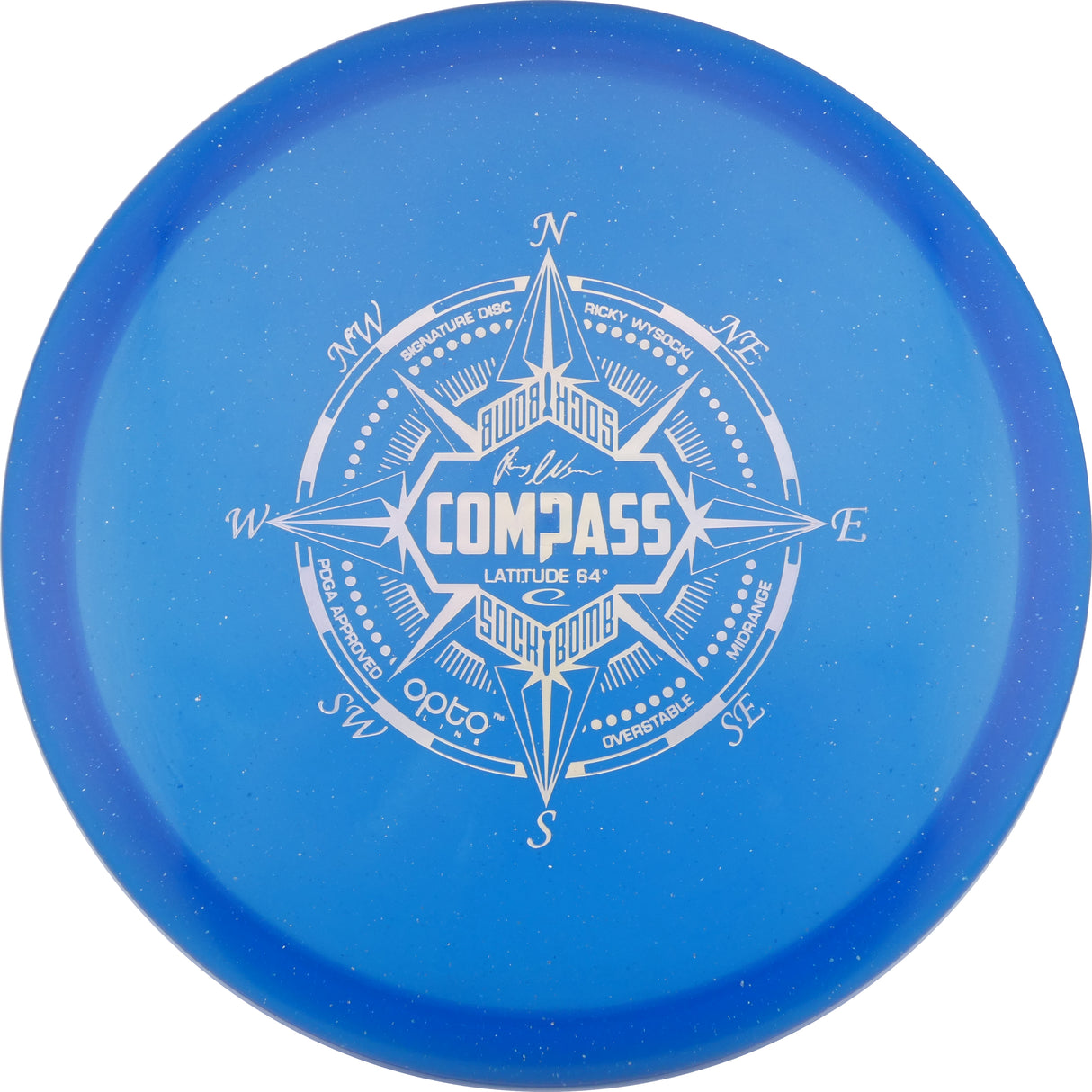 Latitude 64 Opto Compass – Ricky Wysocki Signature Series (Top Tier Vault) disc golf disc