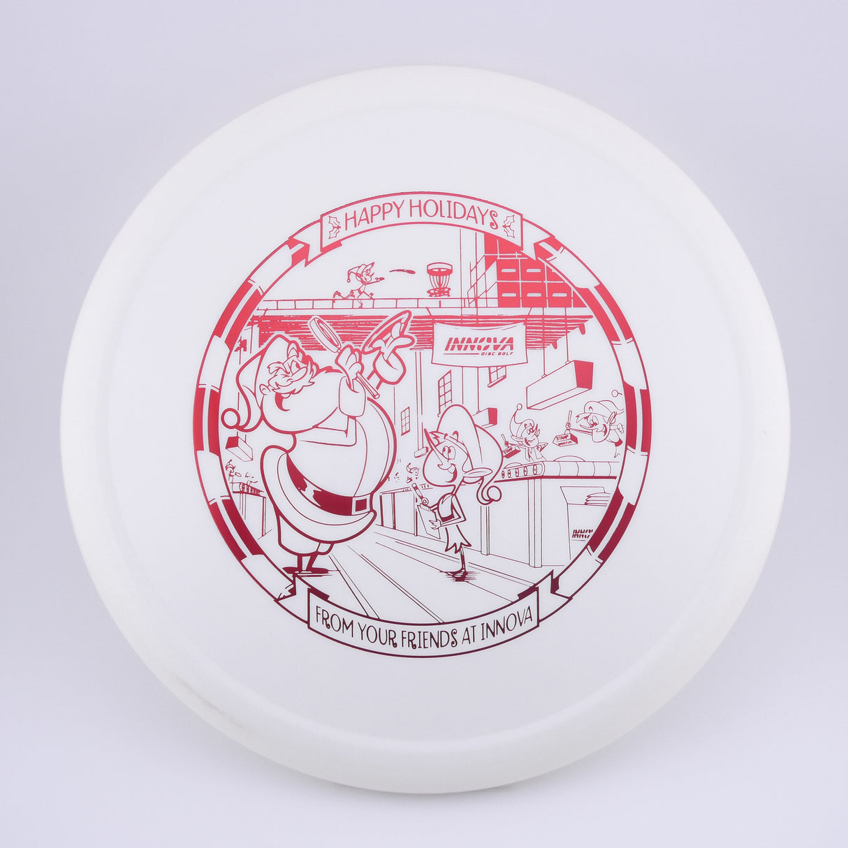 Innova Star Animal – Happy Holidays Stamp (Top Tier Vault) slightly overstable putt & approach disc disc golf disc