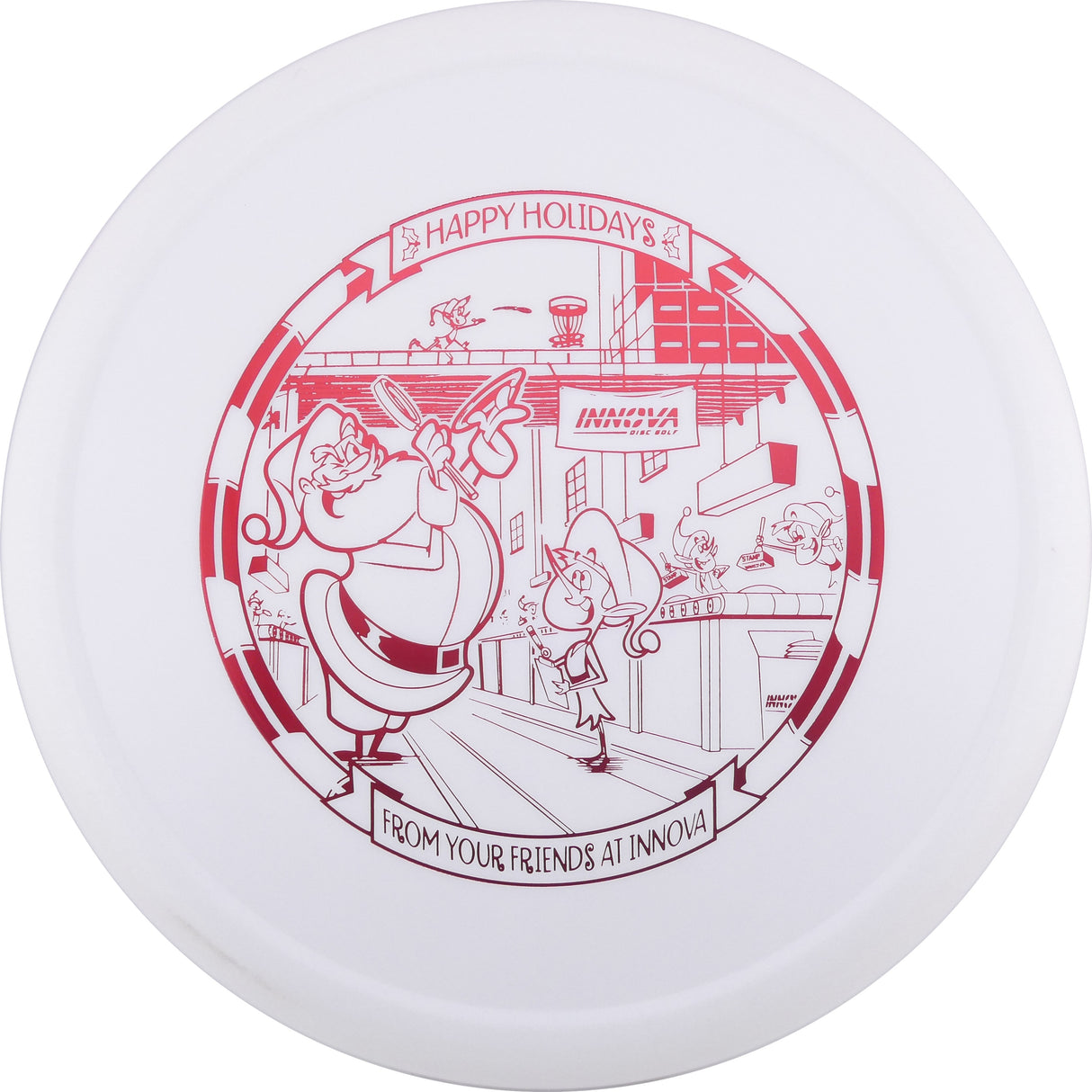 Innova Star Animal – Happy Holidays Stamp (Top Tier Vault) slightly overstable putt & approach disc disc golf disc