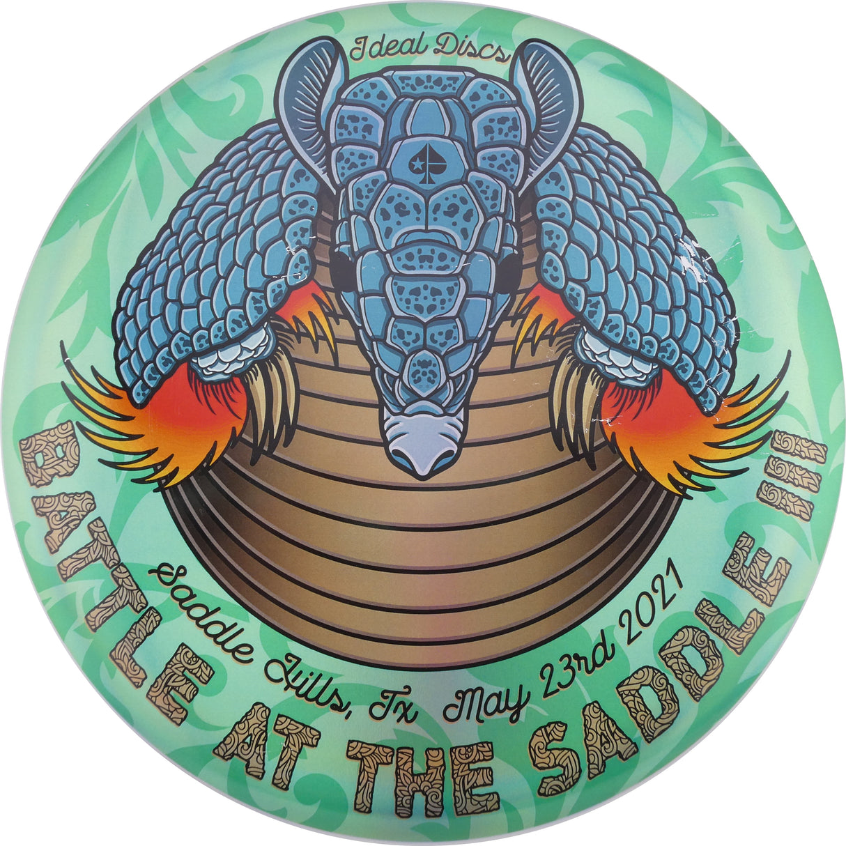 Discraft ESP Buzzz – Battle at the Saddle II Holographic Stamp (Top Tier Vault) stable midrange disc golf disc