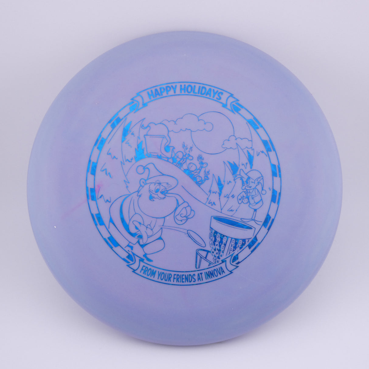 Innova Color Glow JK Aviar Driver – Happy Holidays Edition (Top Tier Vault) slightly overstable putt & approach disc disc golf disc
