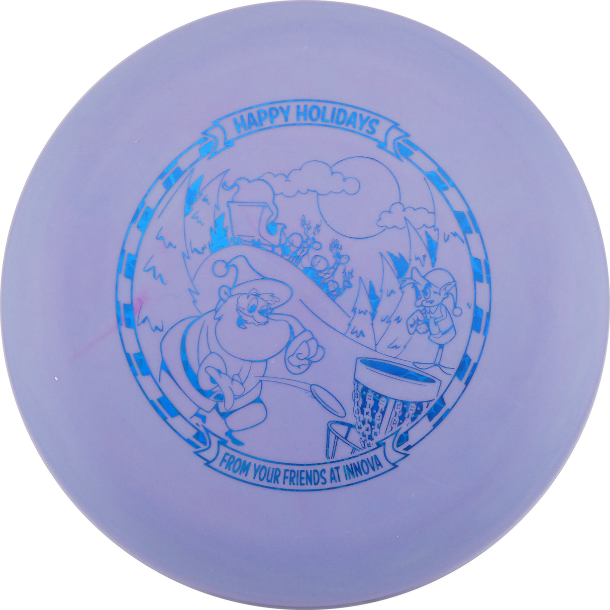 Innova Color Glow JK Aviar Driver – Happy Holidays Edition (Top Tier Vault) slightly overstable putt & approach disc disc golf disc
