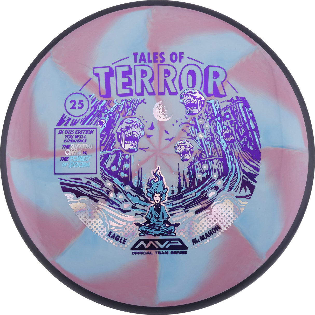 Cosmic Neutron Ohm - John Dorn “Forest of Doom” Art