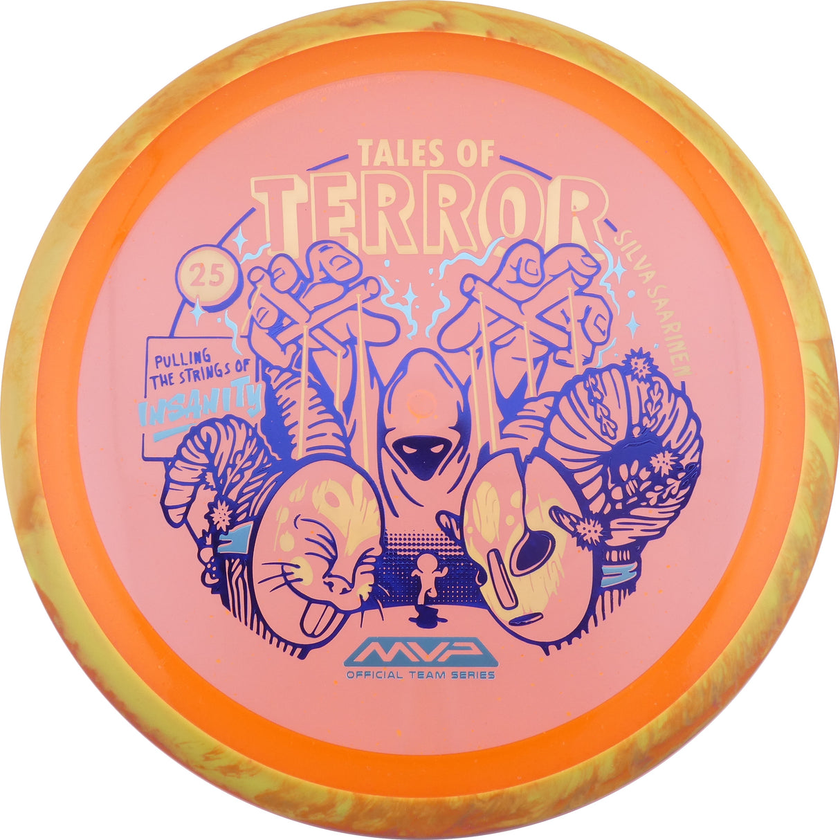 Particle Glow Proton Insanity - Damian White “Harvest Festival” Stamp