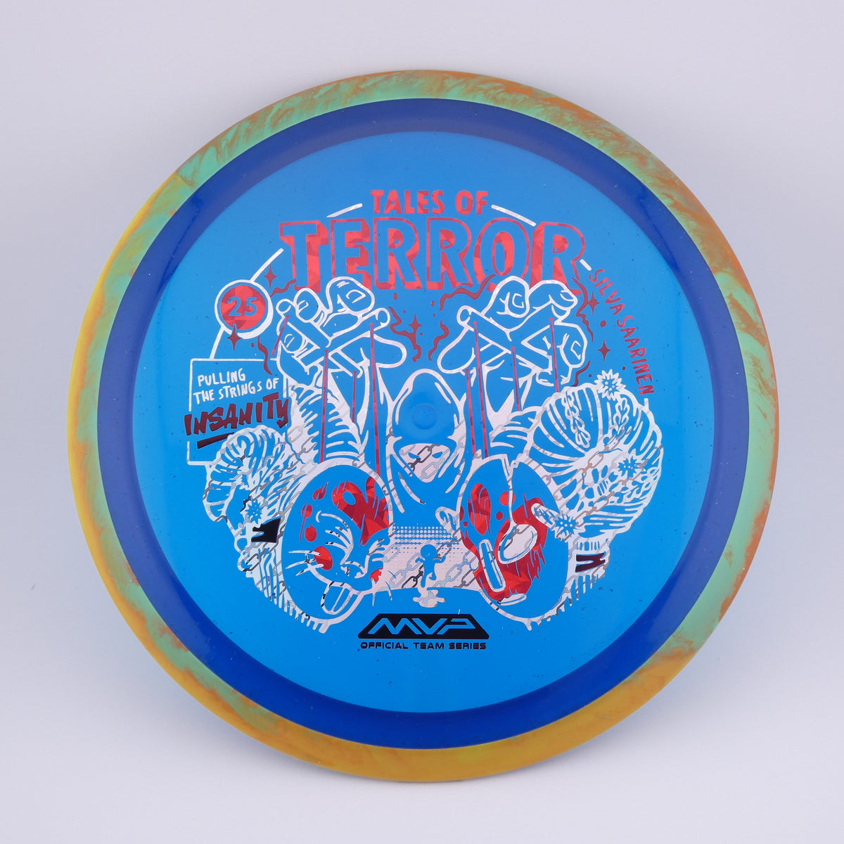 Axiom Particle Glow Proton Insanity - Damian White “Harvest Festival” Stamp (Pro Shop Only) slightly understable distance driver disc golf disc