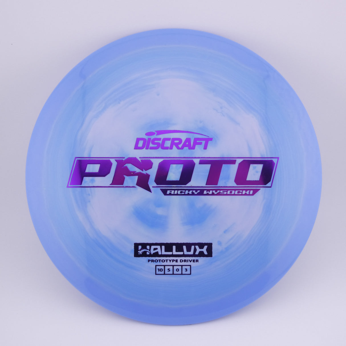 Discraft Ricky Wysocki Prototype Hallux overstable distance driver disc golf disc