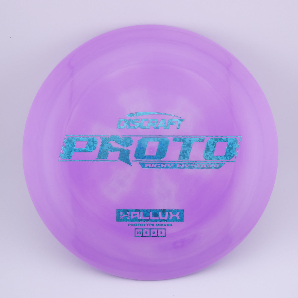 Discraft Ricky Wysocki Prototype Hallux overstable distance driver disc golf disc