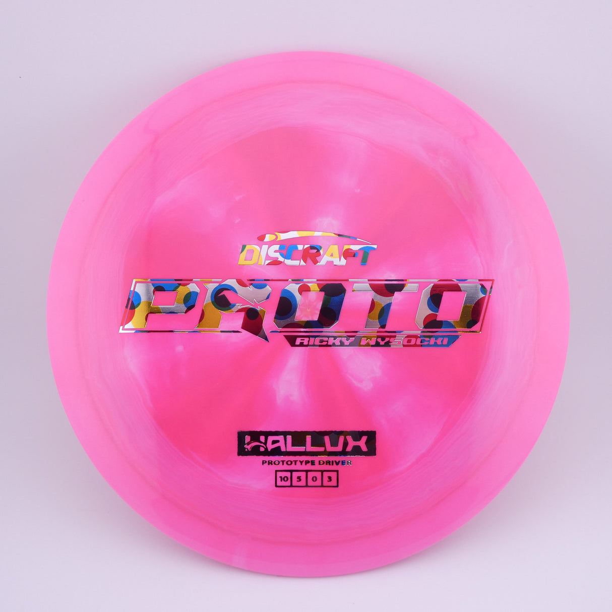 Discraft Ricky Wysocki Prototype Hallux overstable distance driver disc golf disc