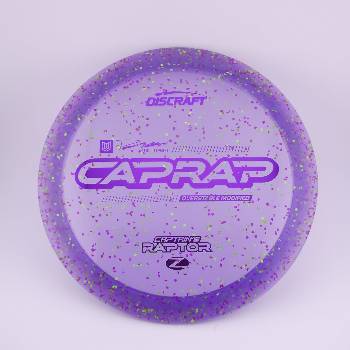 Discraft 2026 Paul Ulibarri Captain's Special Blend Raptor overstable control driver disc golf disc
