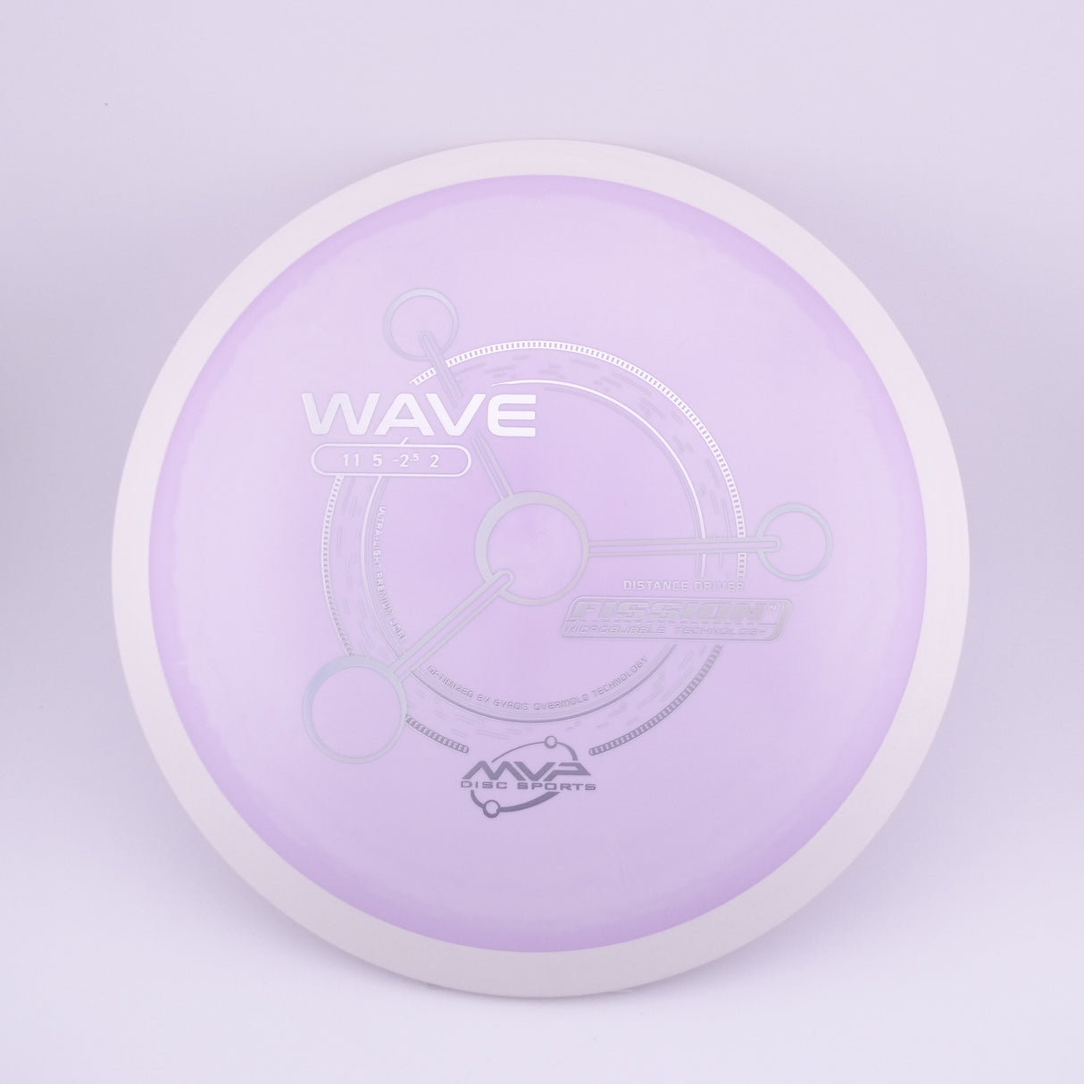 MVP Fission Wave 155-159g slightly understable distance driver disc golf disc