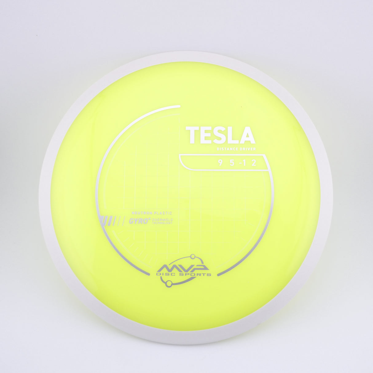 MVP Neutron Tesla 170-175g slightly overstable distance driver disc golf disc
