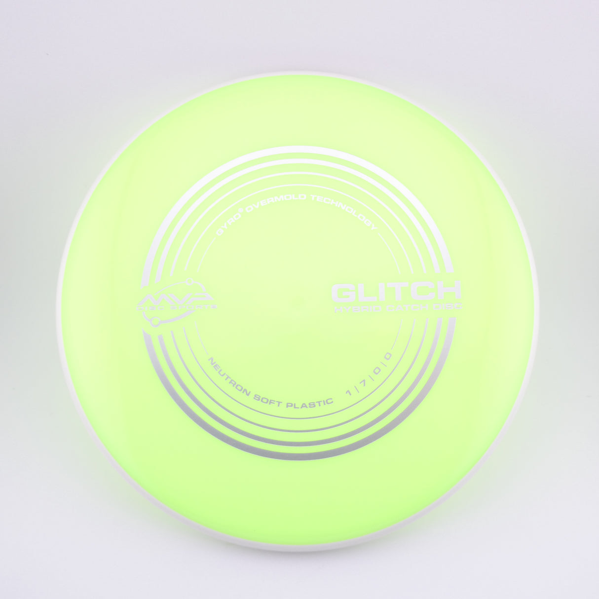 MVP Neutron Glitch 145-149g slightly understable catch disc disc golf disc