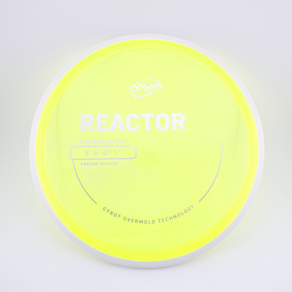 MVP Proton Reactor 170-175g stable midrange disc golf disc