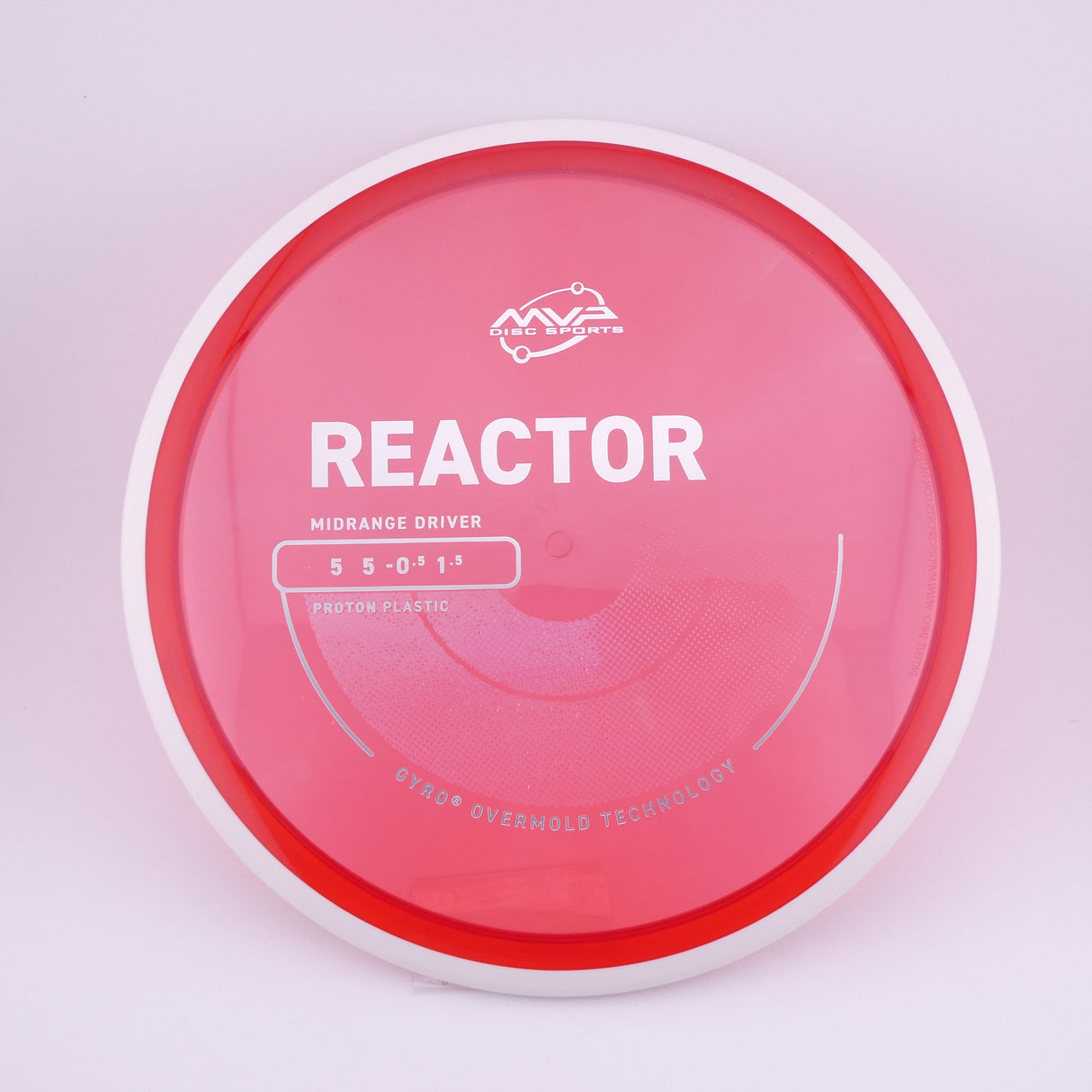 MVP Proton Reactor 170-175g stable midrange disc golf disc