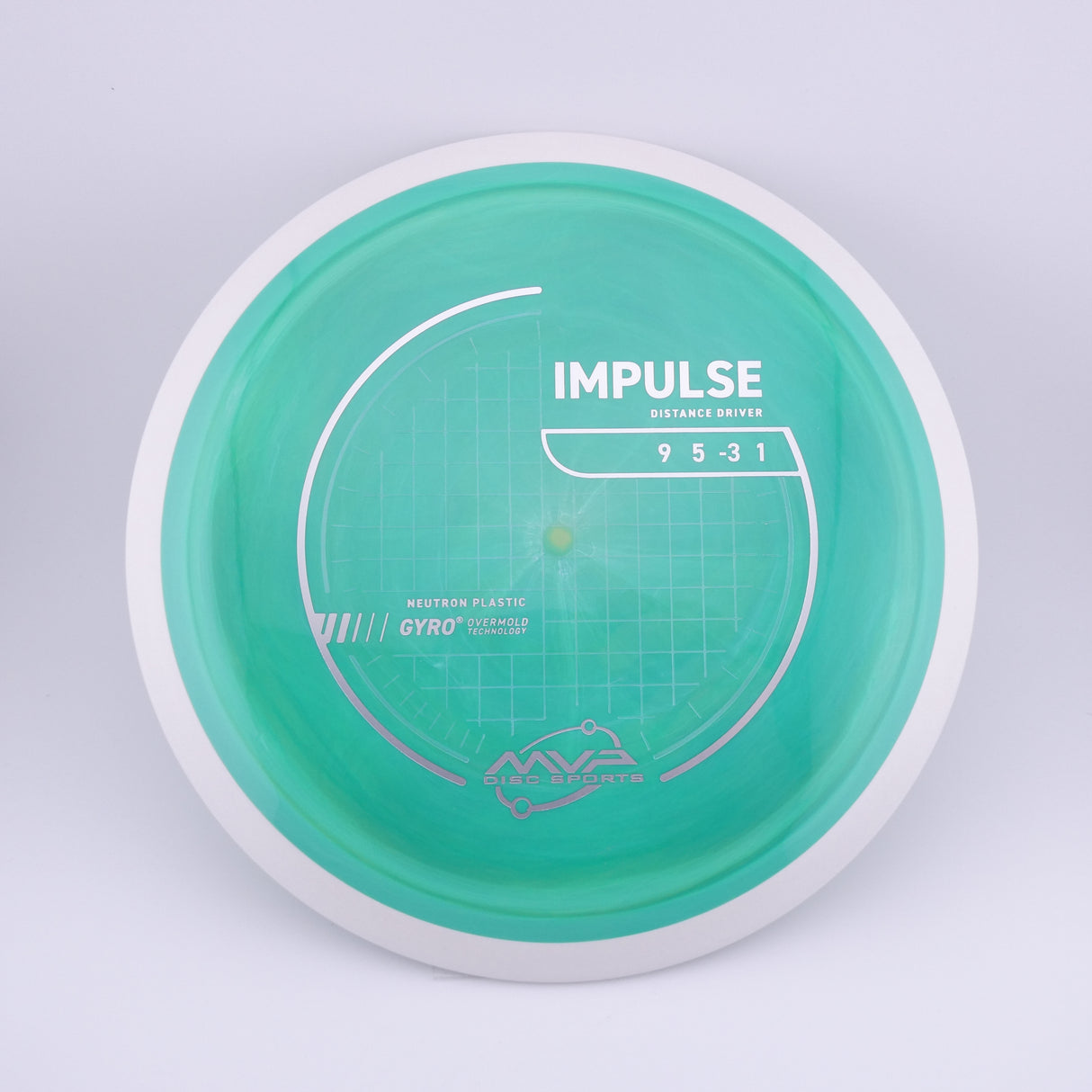 MVP Neutron Impulse 170-175g understable control driver disc golf disc