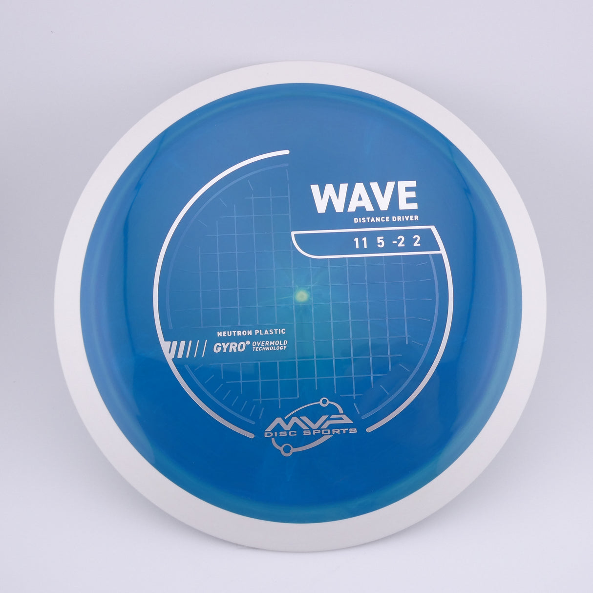 MVP Neutron Wave 170-175g slightly understable distance driver disc golf disc