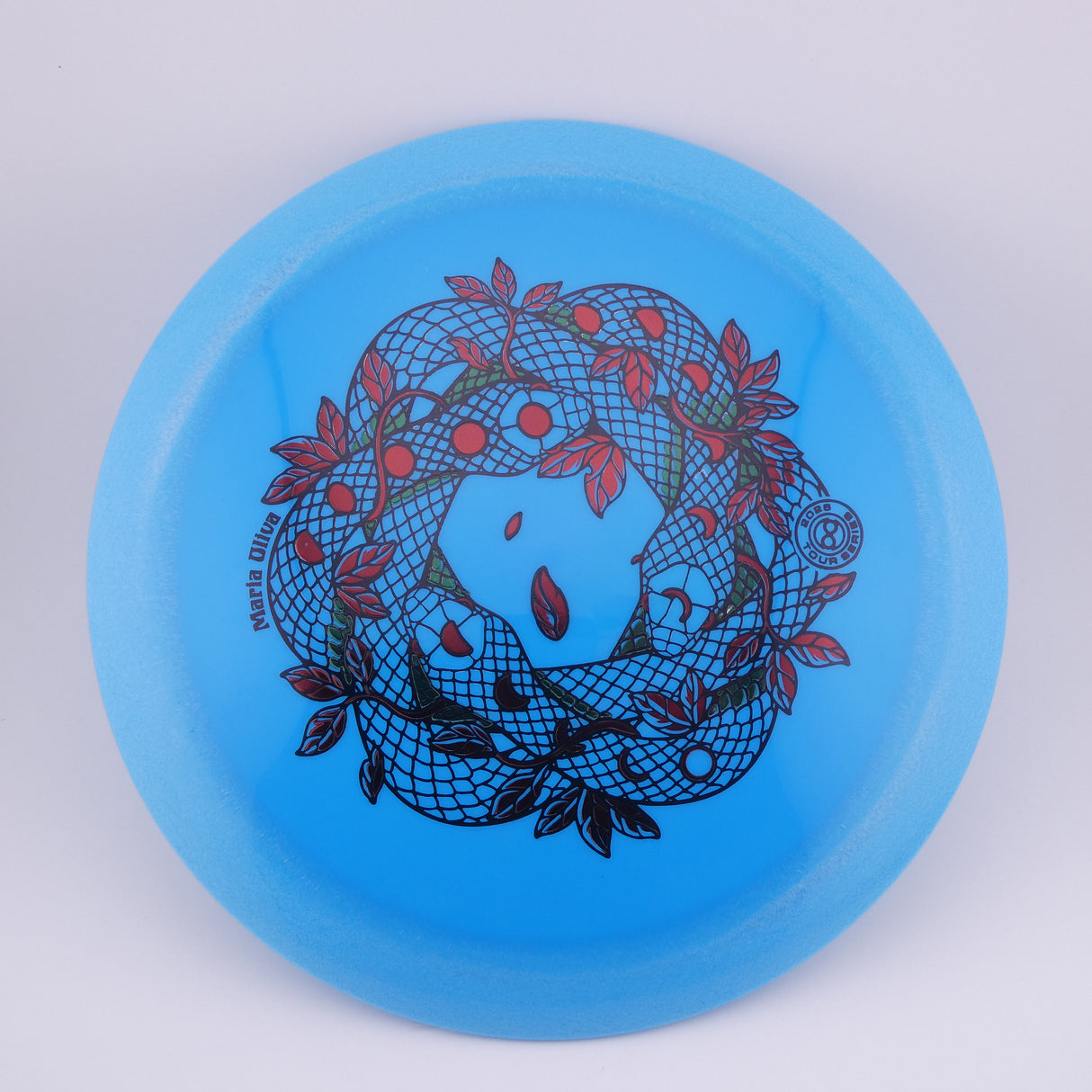 Infinite Signature S-Blend Emperor 150-159g - Maria Oliva 2026 Tour Series slightly overstable distance driver disc golf disc