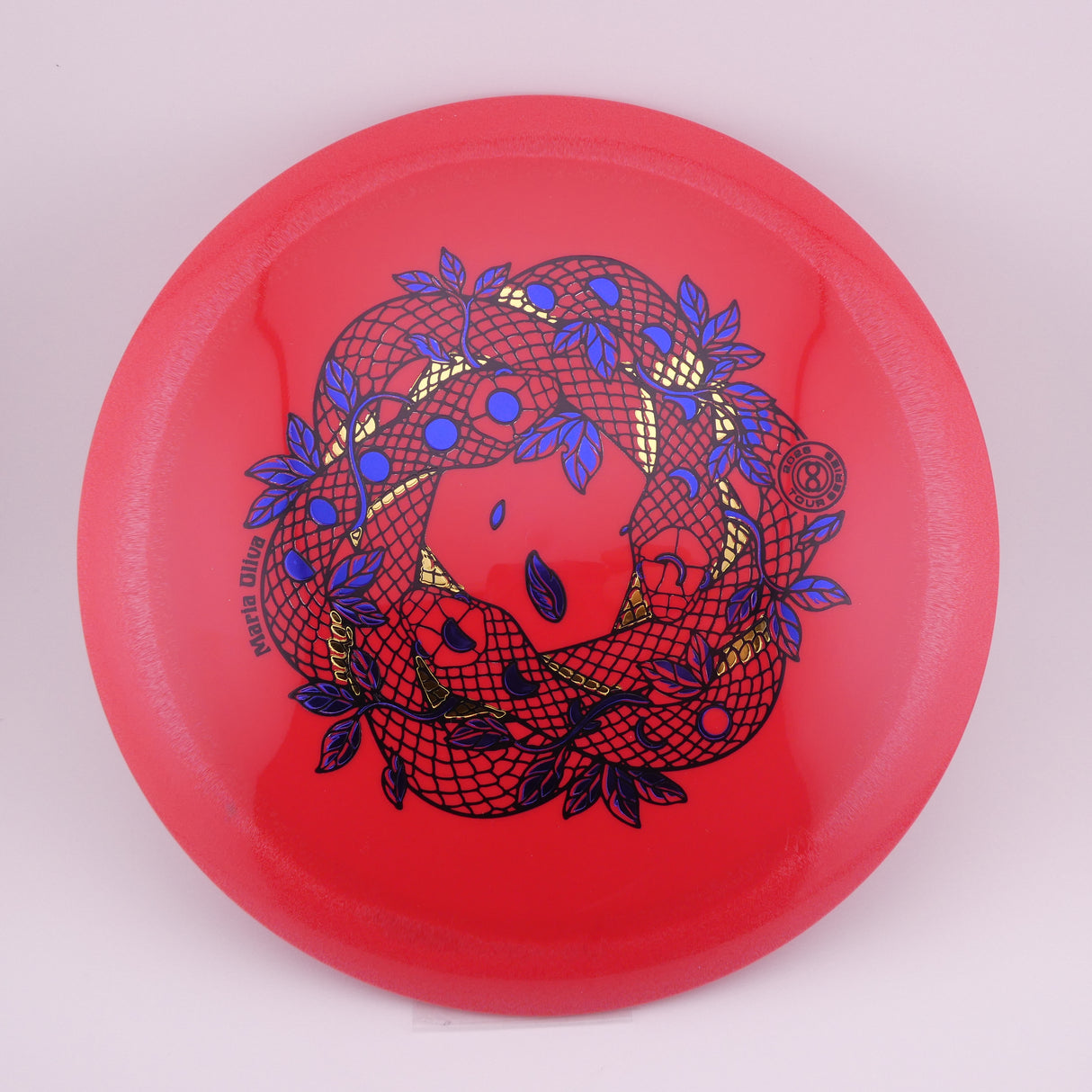 Infinite Signature S-Blend Emperor 166-169g - Maria Oliva 2026 Tour Series slightly overstable distance driver disc golf disc