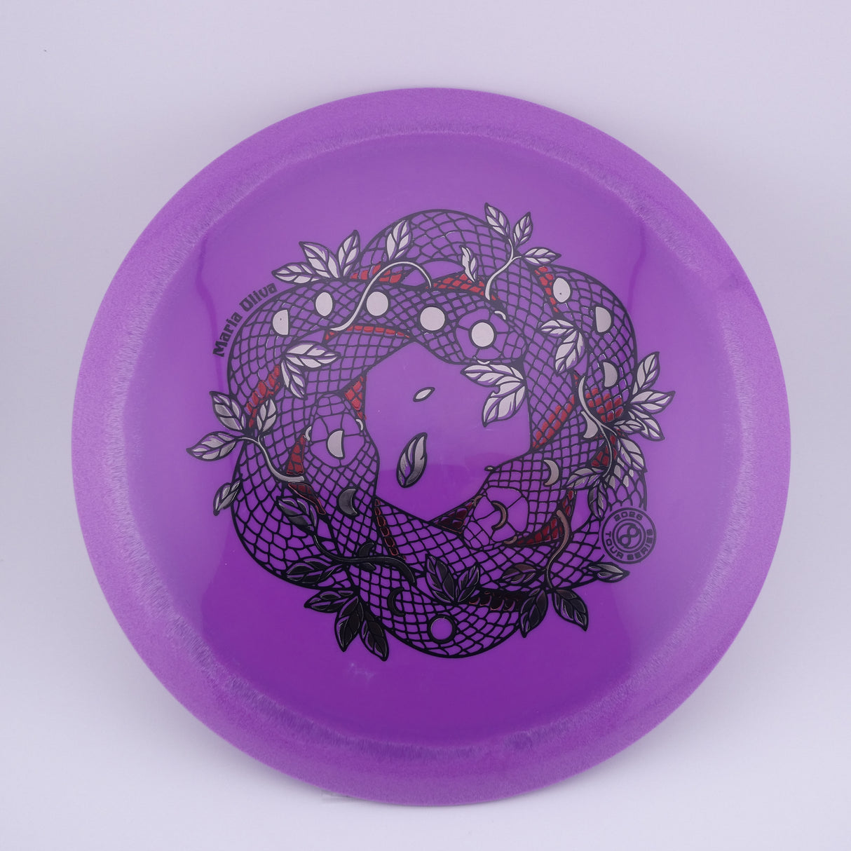 Infinite Signature S-Blend Emperor 166-169g - Maria Oliva 2026 Tour Series slightly overstable distance driver disc golf disc