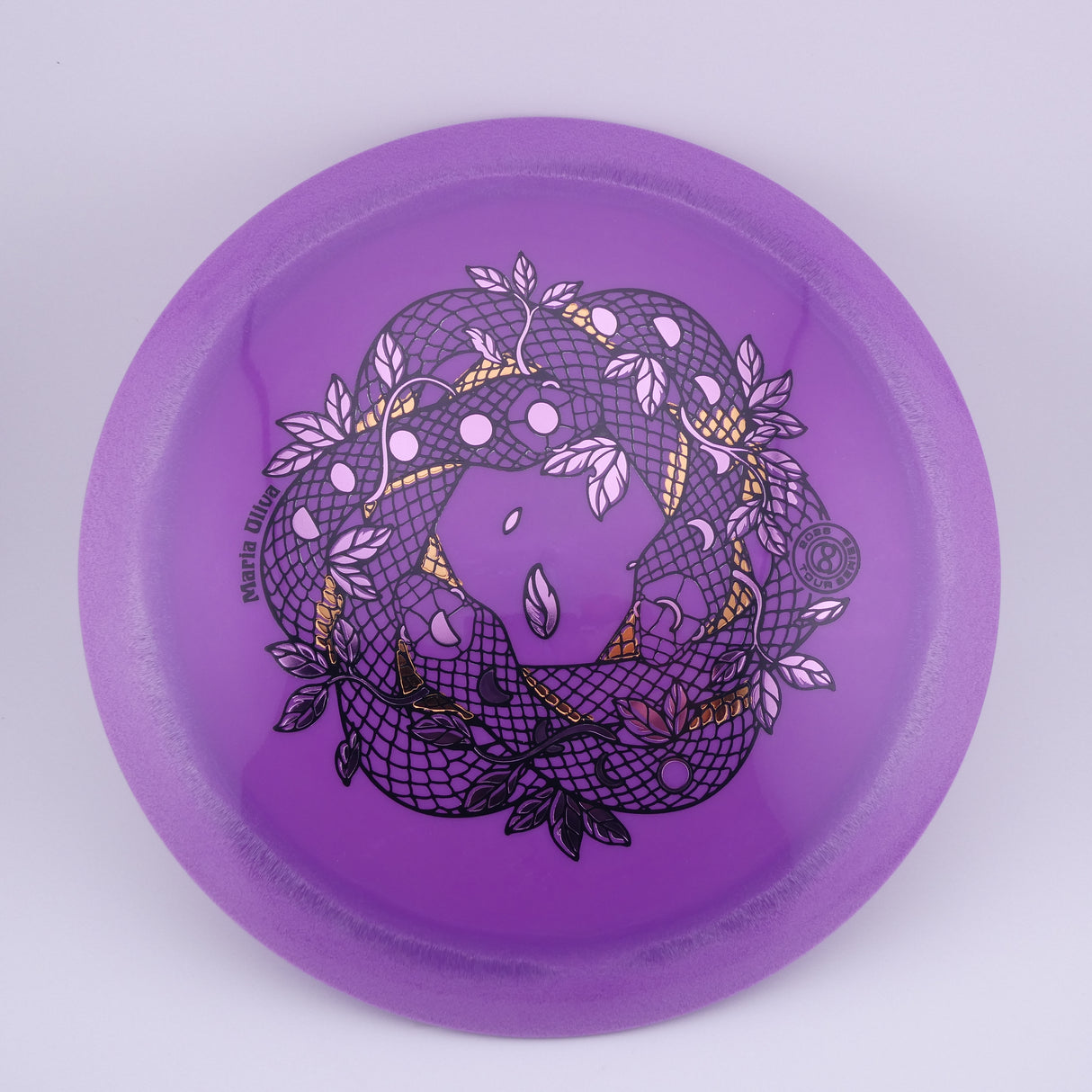 Infinite Signature S-Blend Emperor 166-169g - Maria Oliva 2026 Tour Series slightly overstable distance driver disc golf disc