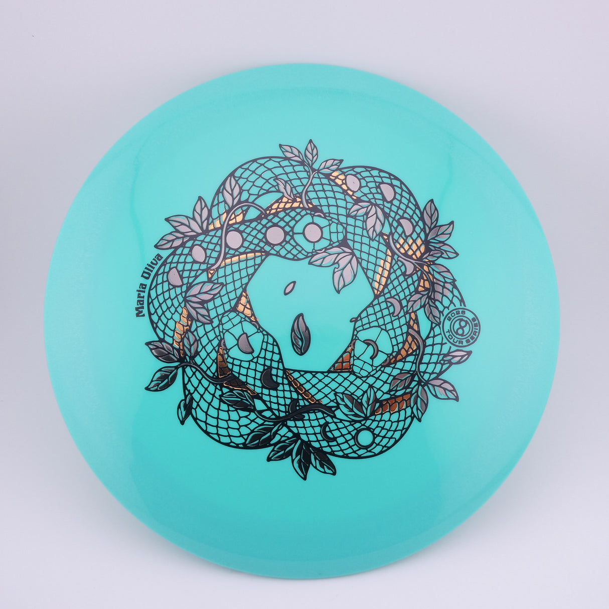 Infinite Signature S-Blend Emperor 173-176g - Maria Oliva 2026 Tour Series slightly overstable distance driver disc golf disc